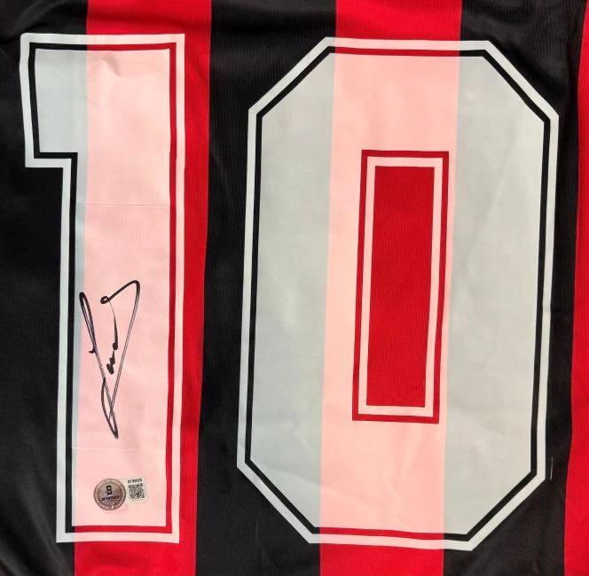 Ruud Gullit Signed AC Milan Kappa Soccer Jersey BAS - Image 2