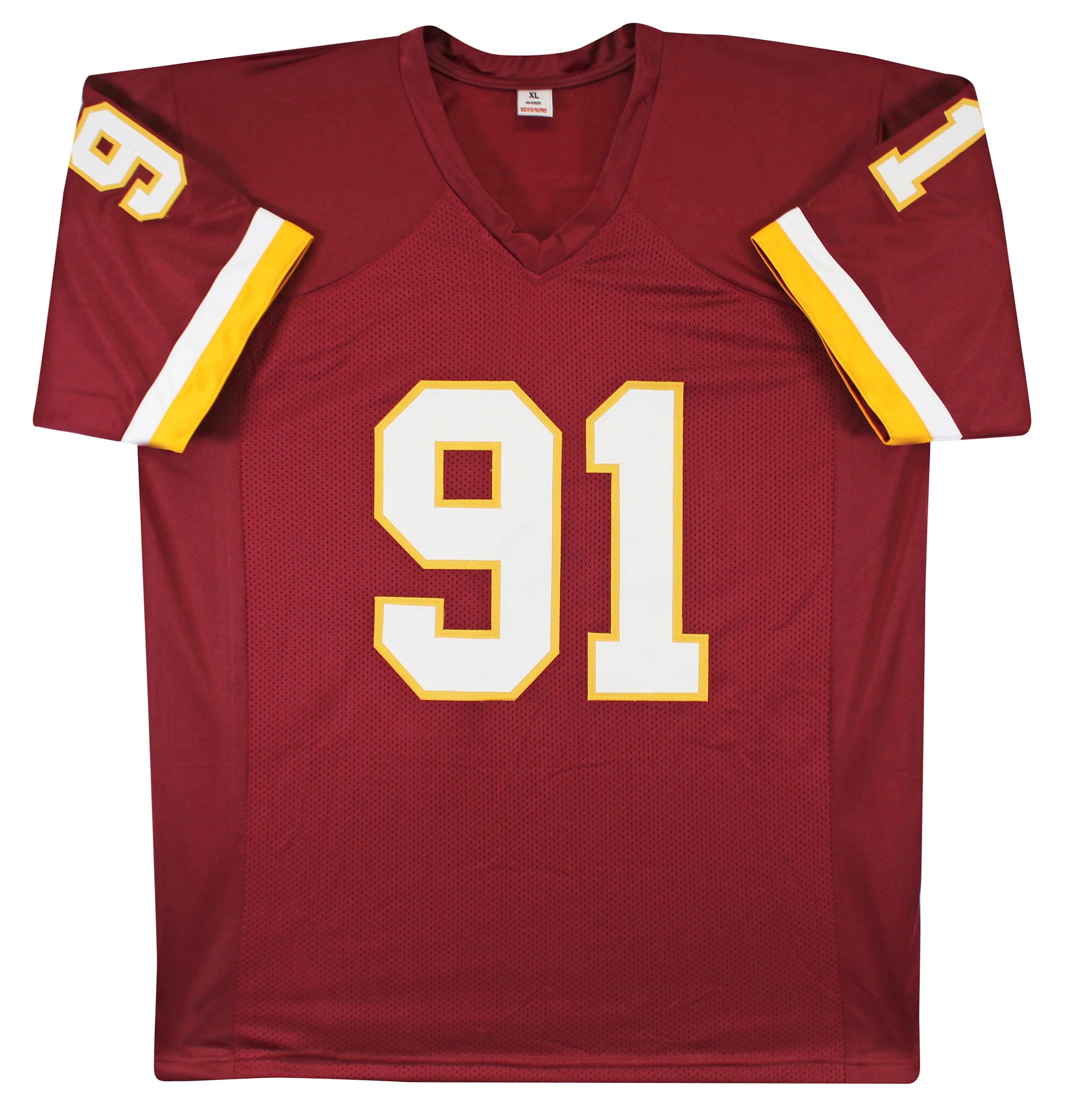 Ryan Kerrigan Authentic Signed Maroon Pro Style Jersey Autographed BAS Witnessed - Image 4