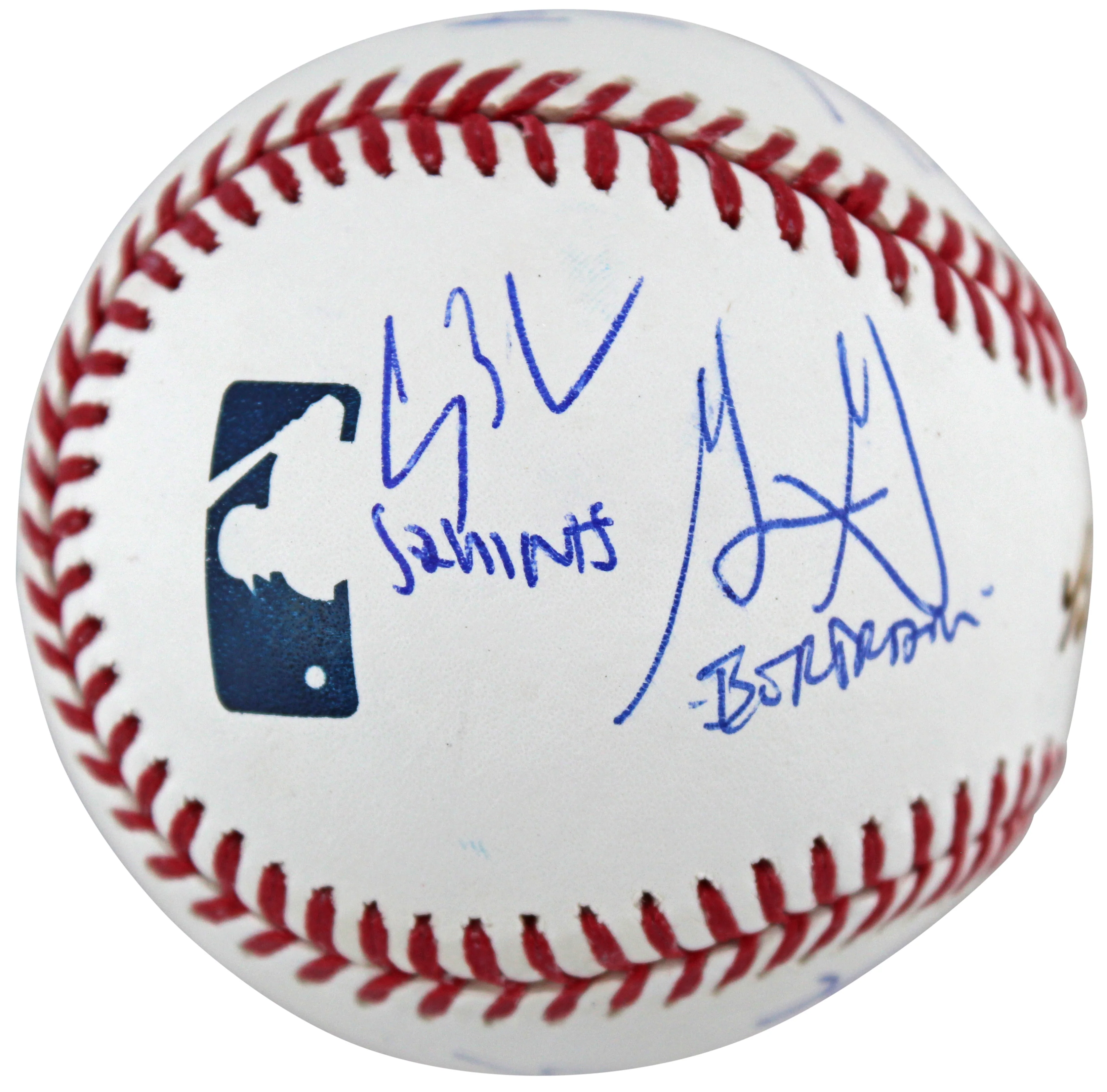 Sandlot (8) Guiry, Leopardi, Renna, +5 Signed Babe Ruth Baseball w Character BAS - Image 3