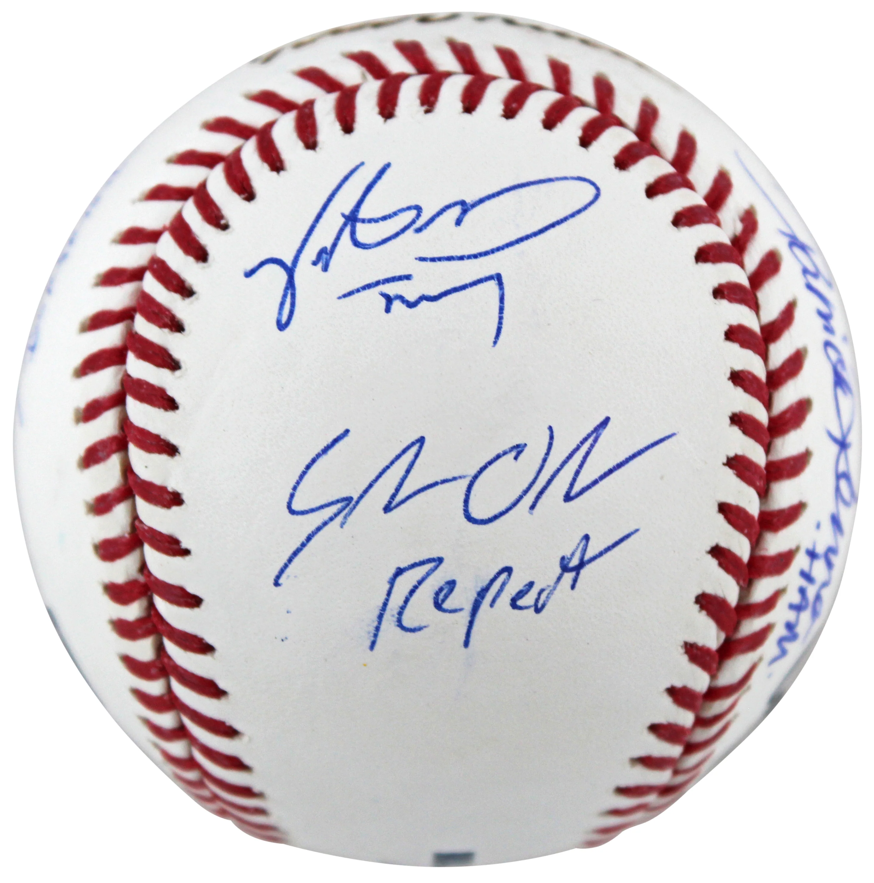 Sandlot (8) Guiry, Leopardi, Renna, +5 Signed Babe Ruth Baseball w Character BAS - Image 5