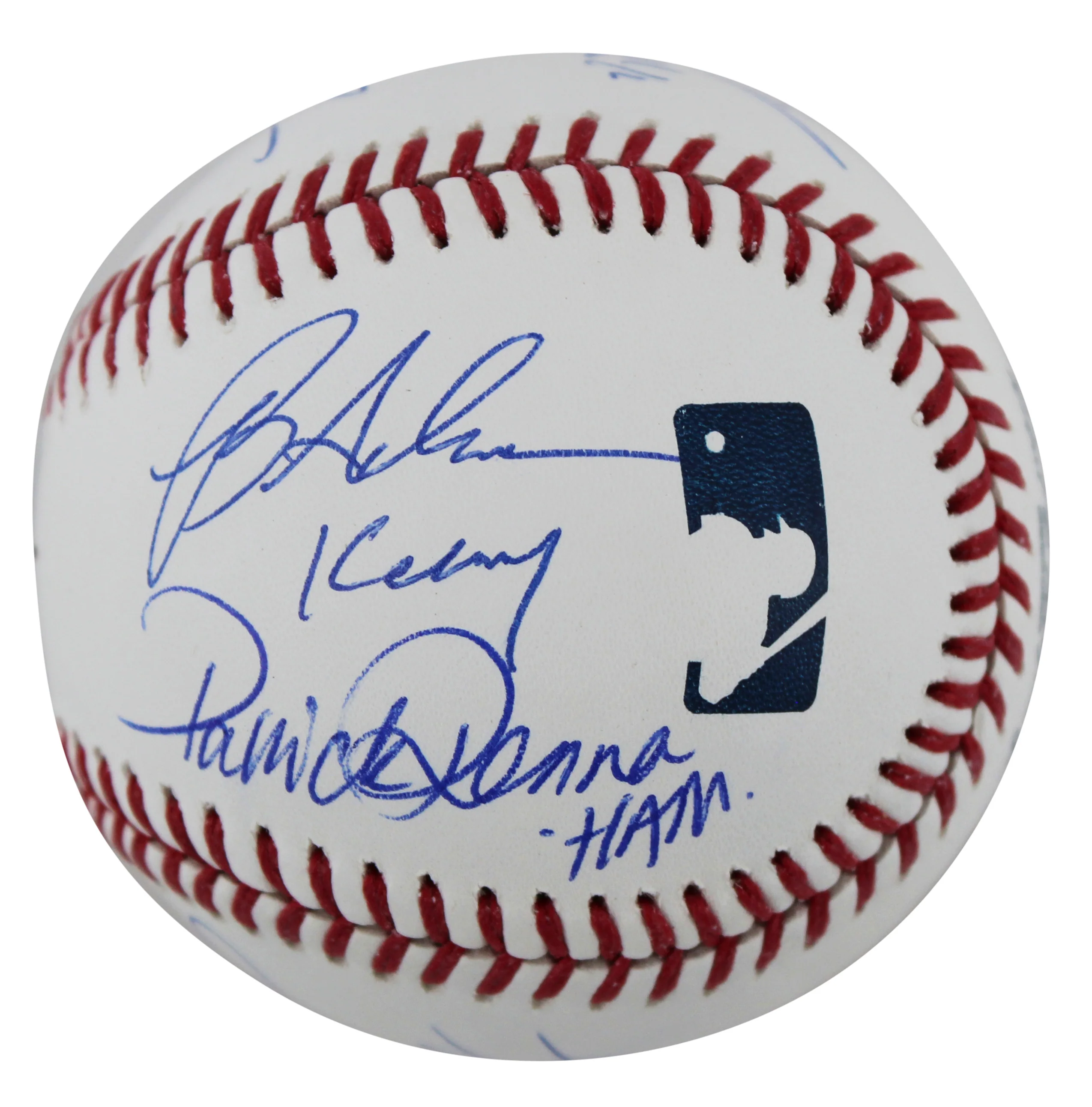 Sandlot (8) Guiry, Leopardi, Renna +5 Signed Sandlot Baseball w/ Character BAS - Image 3