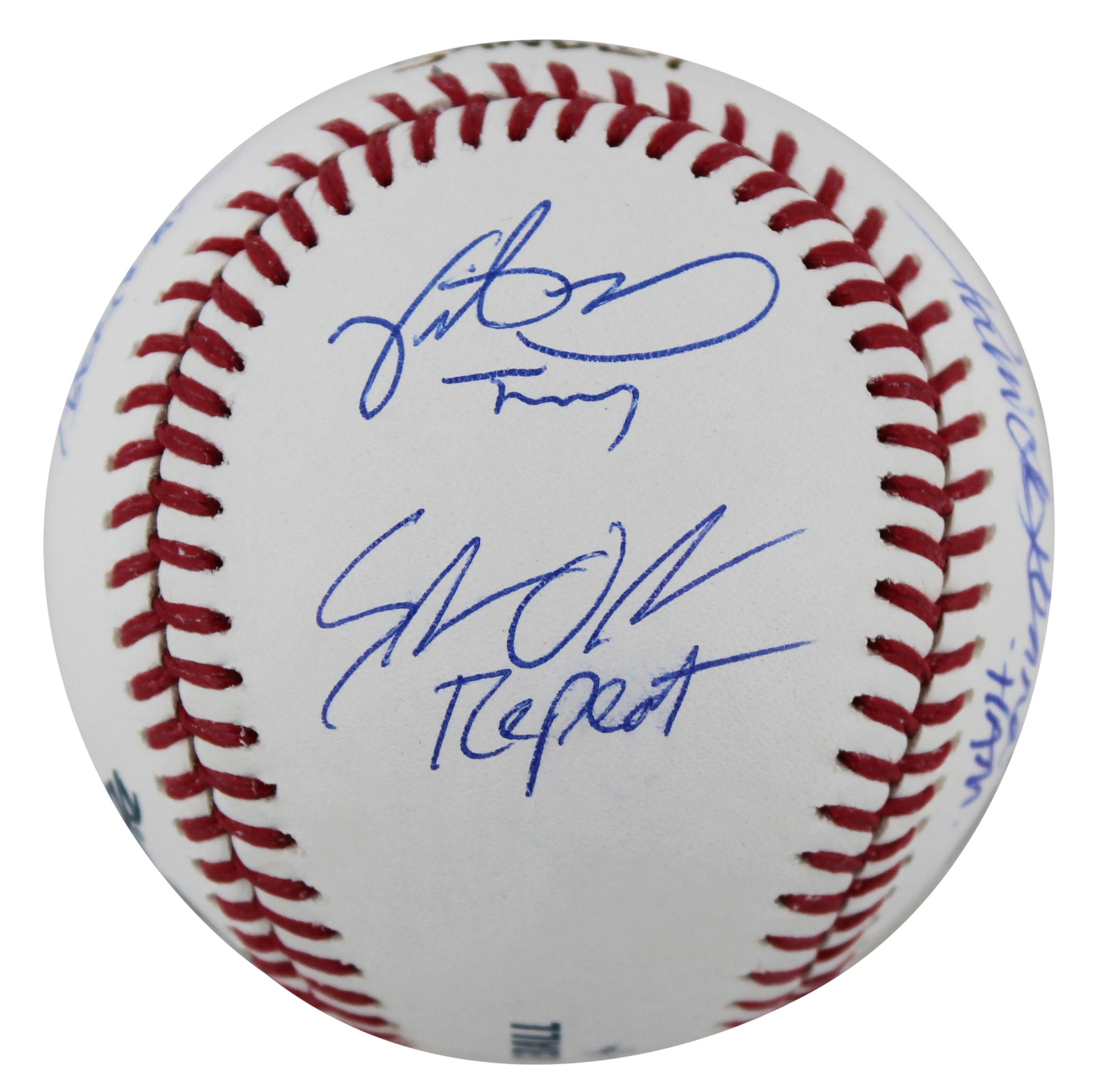 Sandlot (8) Guiry, Leopardi, Renna +5 Signed Sandlot Baseball w/ Character BAS - Image 5