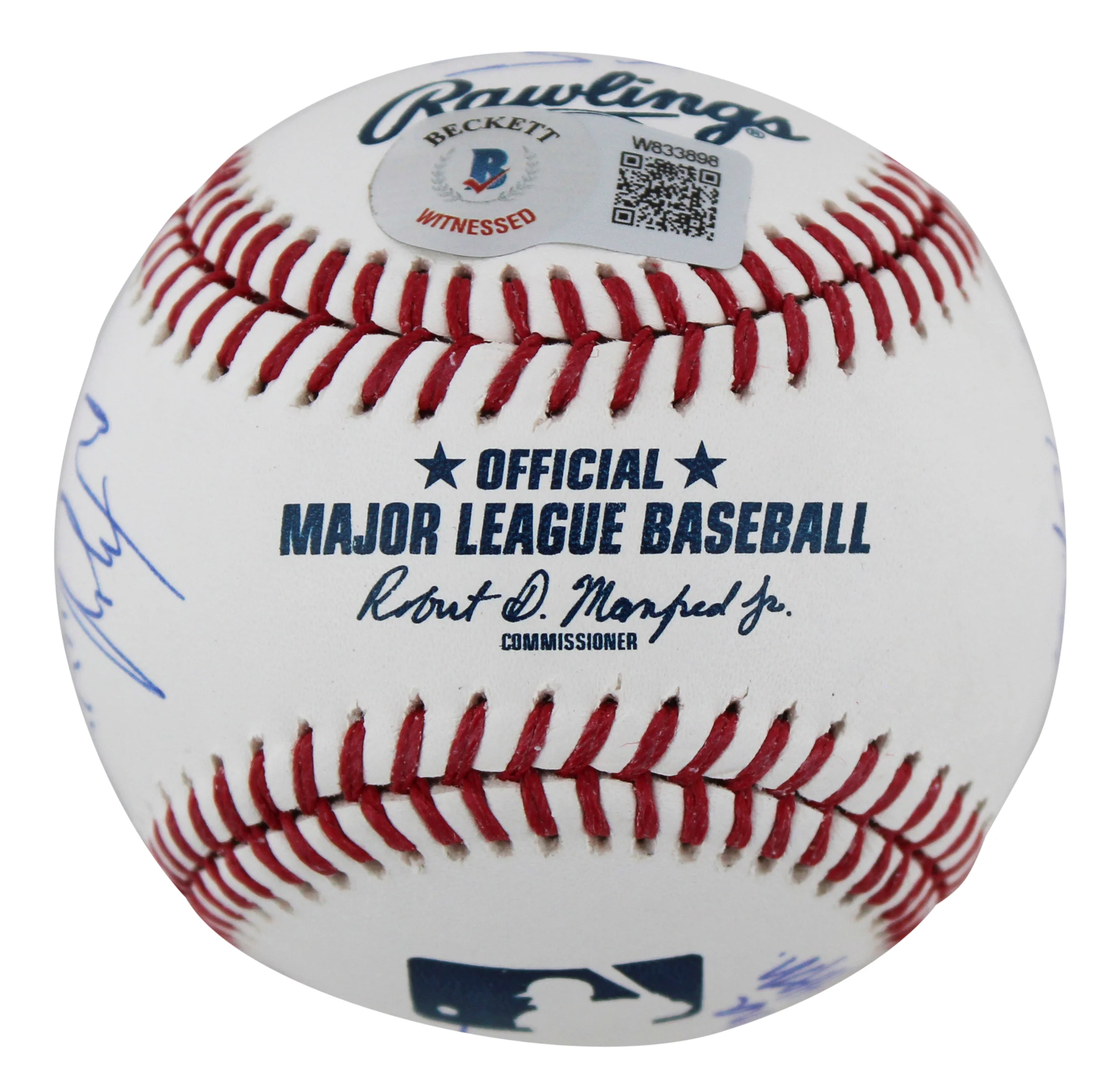 Sandlot (8) Guiry, Leopardi, Renna +5 Signed Sandlot Baseball w/ Character BAS - Image 6