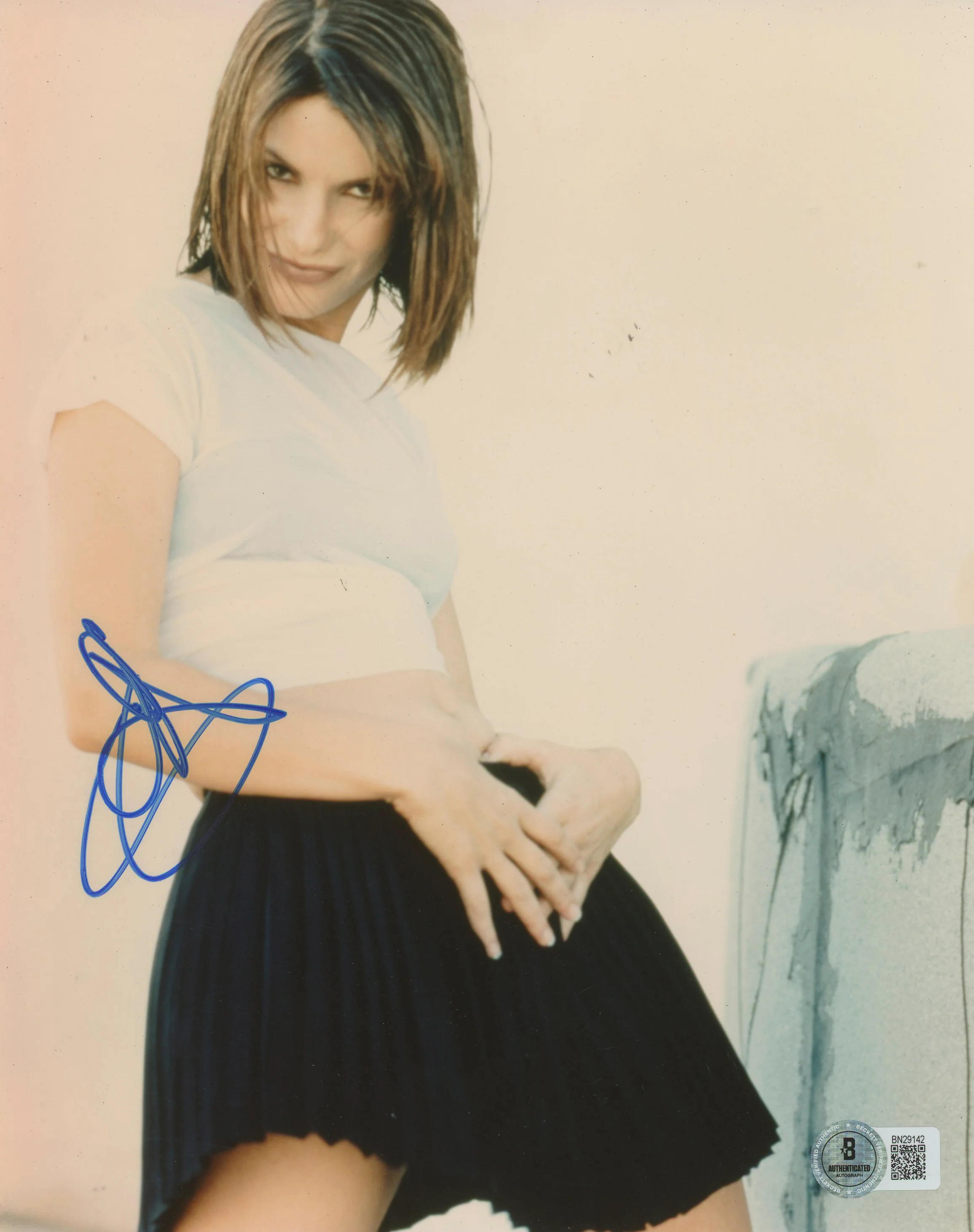 Sandra Bullock Speed Authentic Signed 8x10 Photo Autographed BAS #BN29142 - Image 2