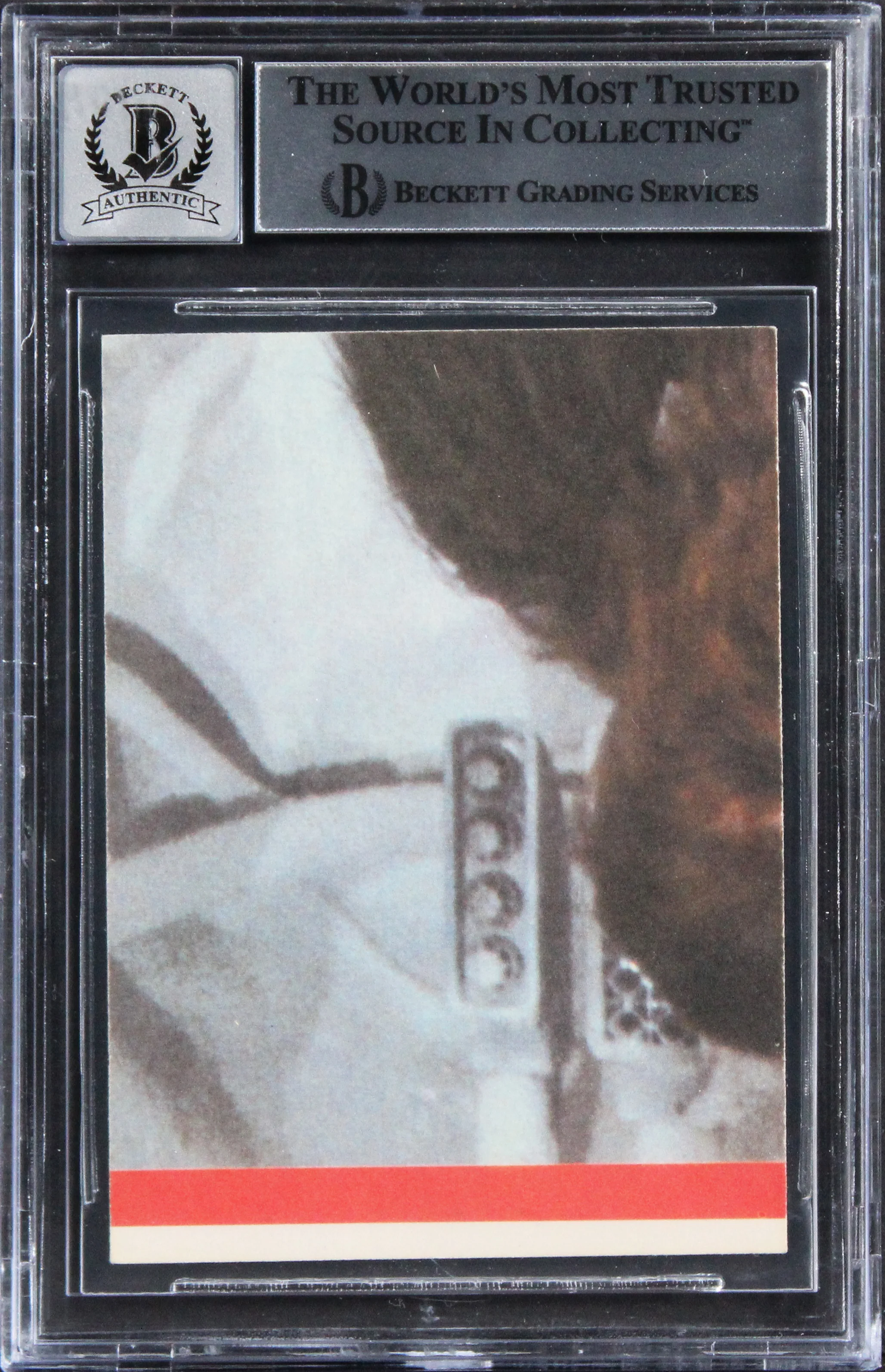 Sandy Dhuyvetter Signed 1980 Star Wars ESB Stickers #10 Card Auto 10! BAS Slab - Image 3