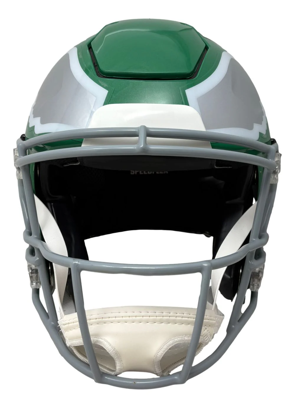 Saquon Barkley Signed Eagles FS Kelly Green Authentic SpeedFlex Helmet PSA/DNA - Image 3