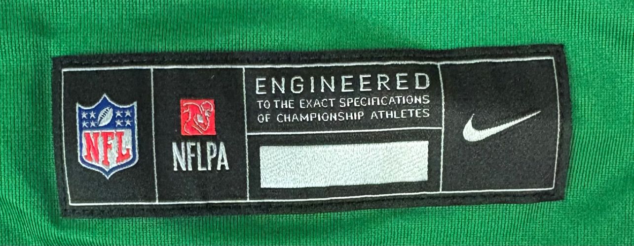 Saquon Barkley Signed Eagles Kelly Green Nike Game Replica Jersey PSA/DNA - Image 4