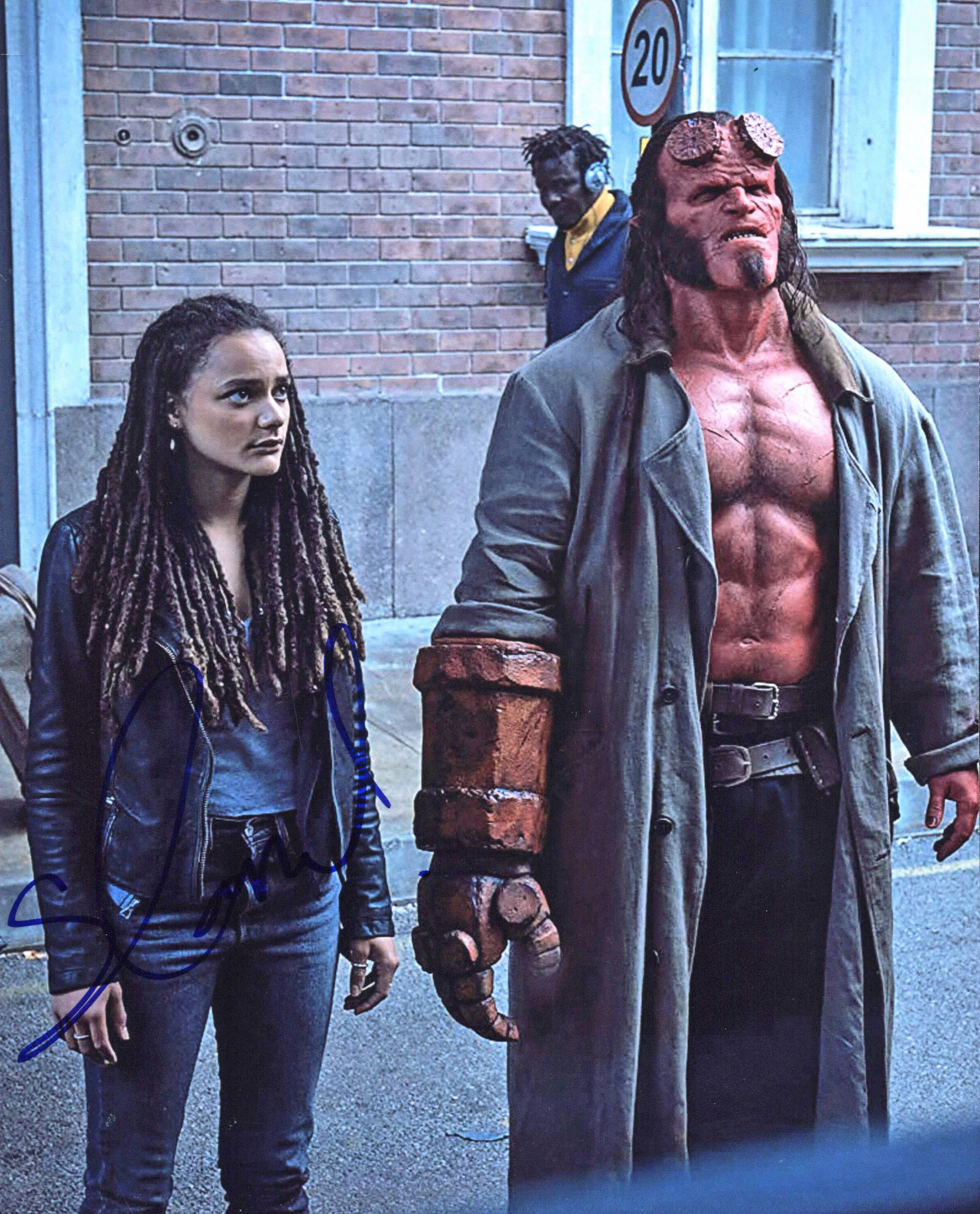 Sasha Lane Hellboy Authentic Signed 8x10 Photo Autographed BAS #E57587 - Image 2