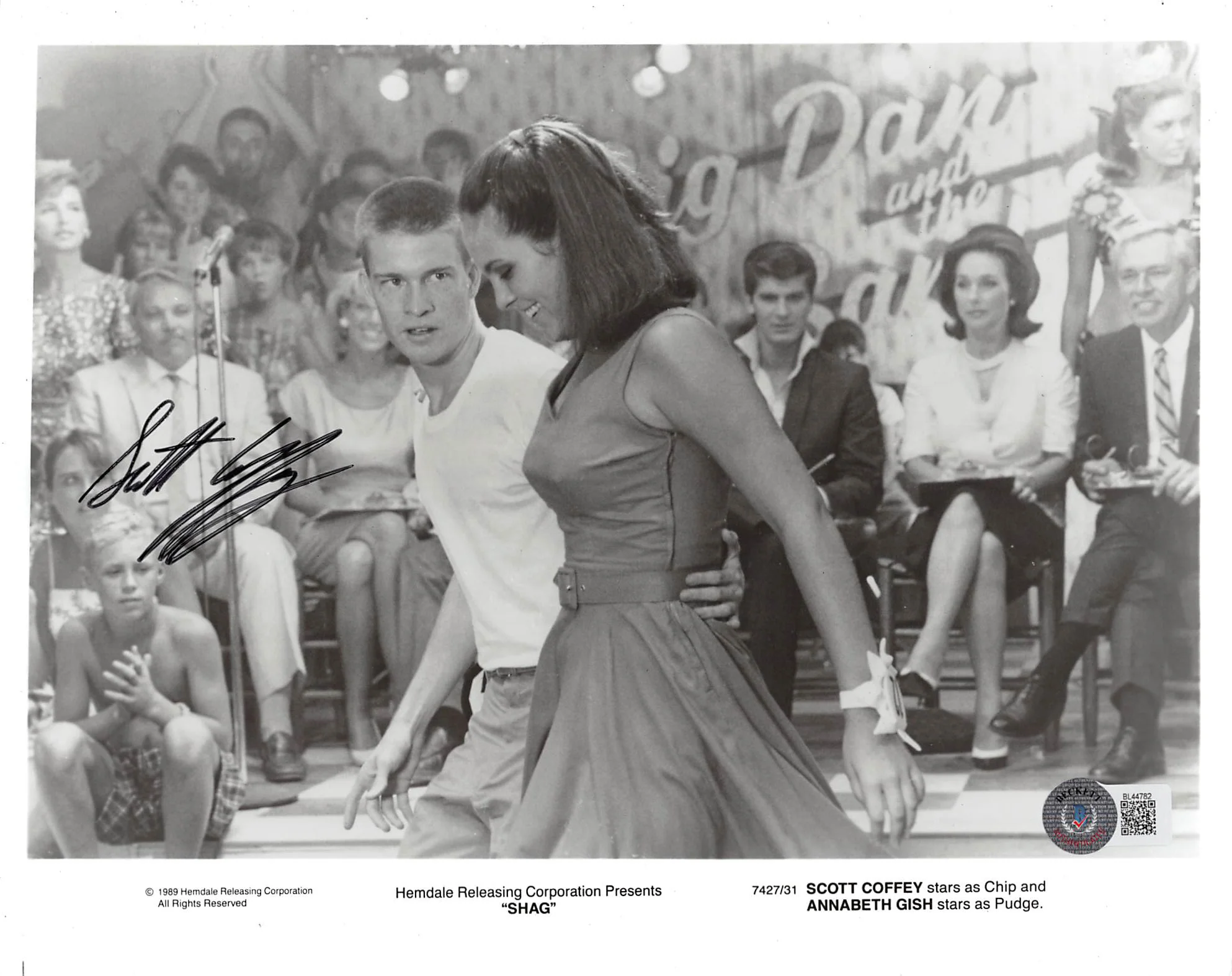 Scott Coffey Shag Authentic Signed 8x10 Photo Autographed BAS #BL44782
