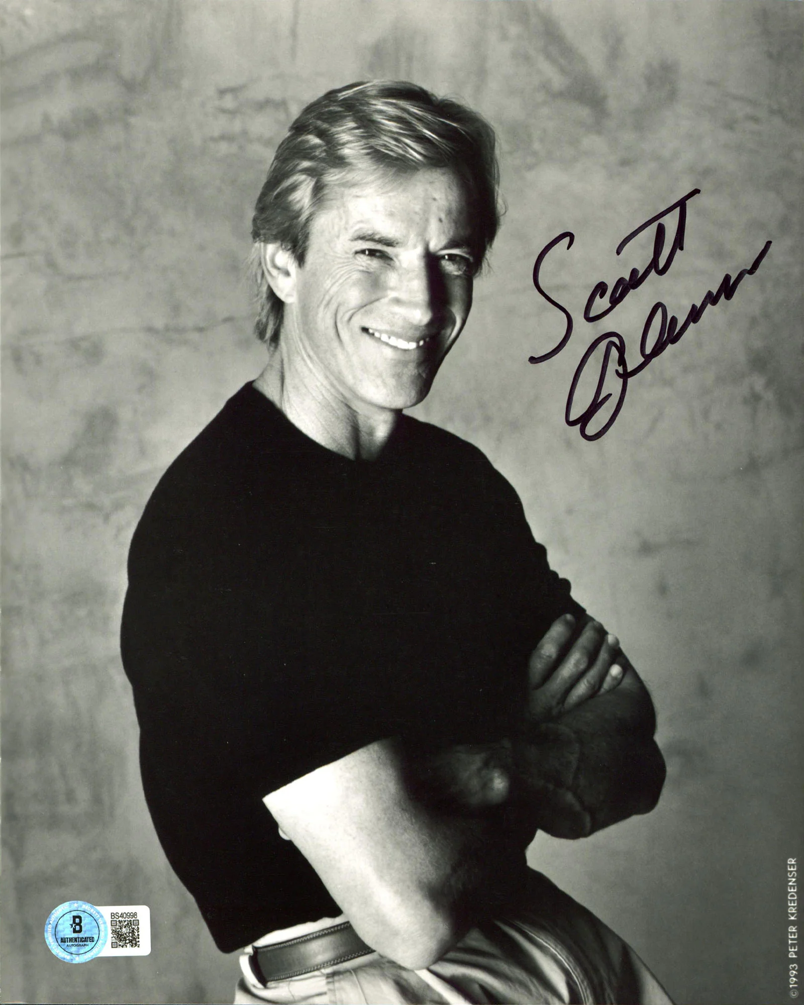 Scott Glenn Man on Fire Authentic Signed 8x10 Vertical Photo BAS #BS40998 - Image 2