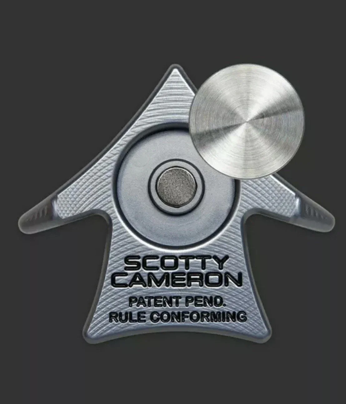 Scotty Cameron 2021 Club Cameron TCC Aero Bright Dip Gray Alignment Tool - Image 3