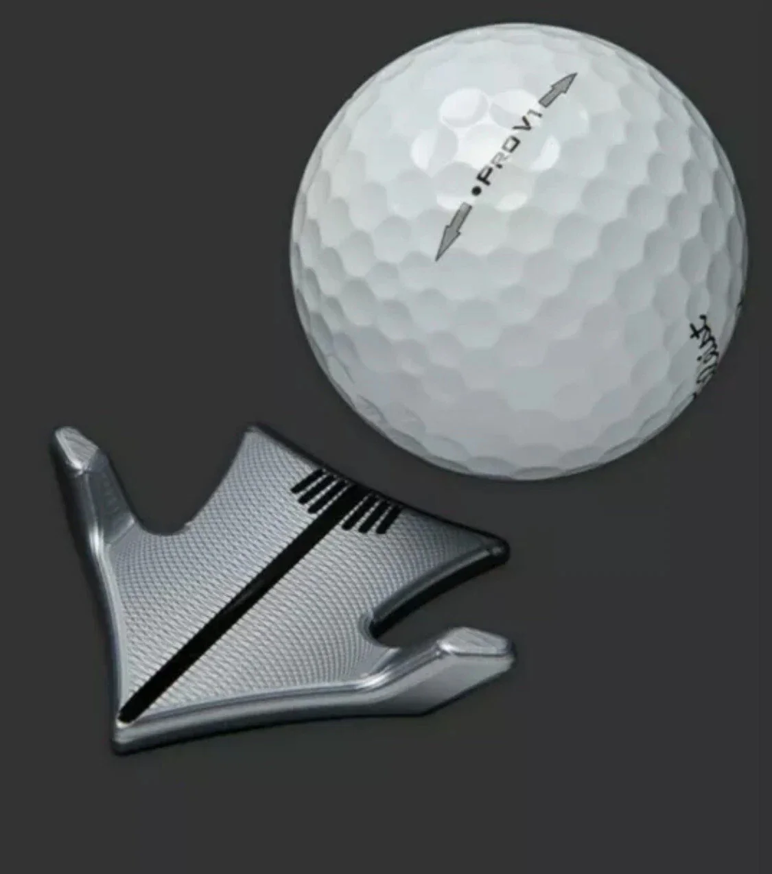 Scotty Cameron 2021 Club Cameron TCC Aero Bright Dip Gray Alignment Tool - Image 4