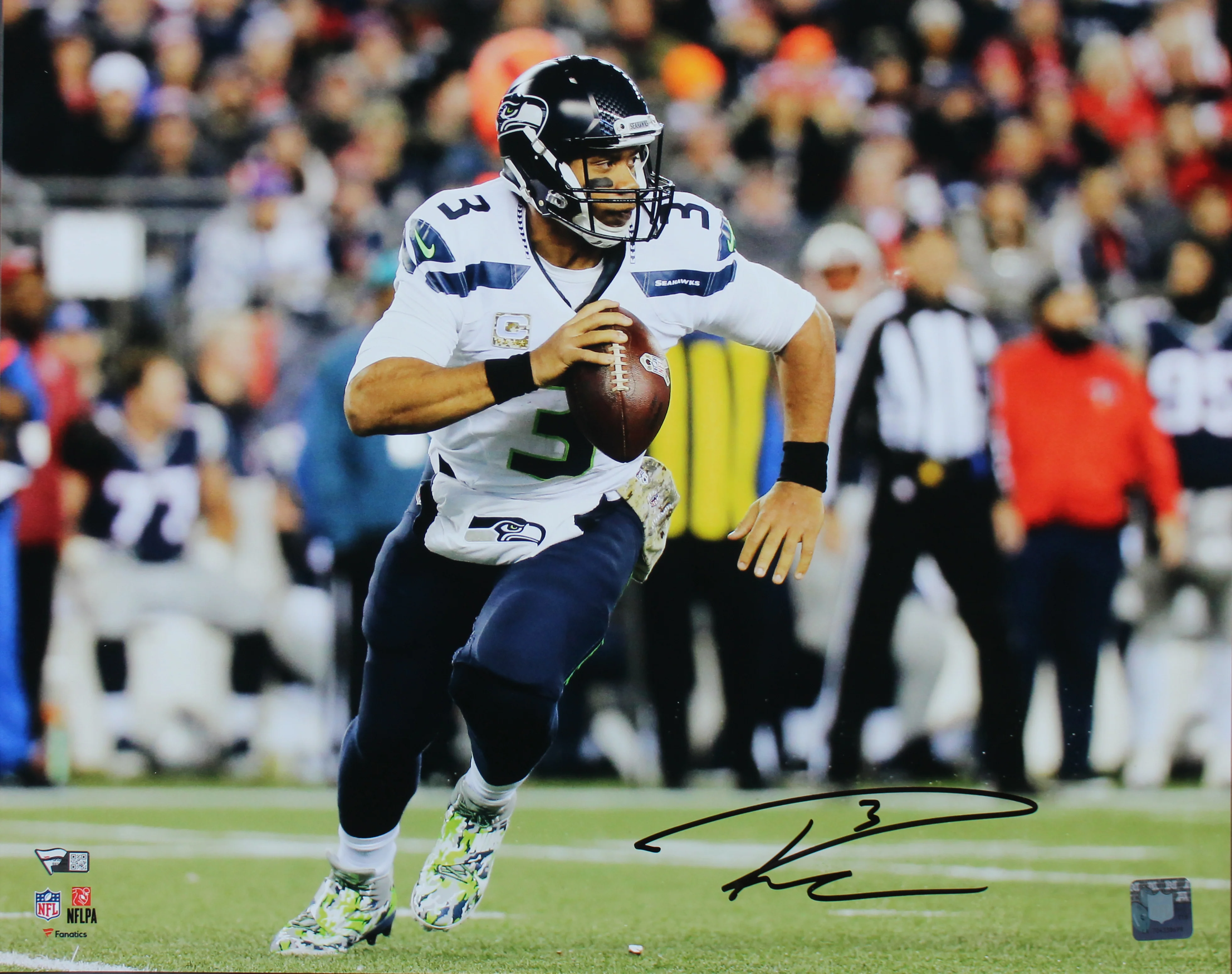 Seahawks Russell Wilson Authentic Signed 16x20 Horizontal Photo Fanatics - Image 2