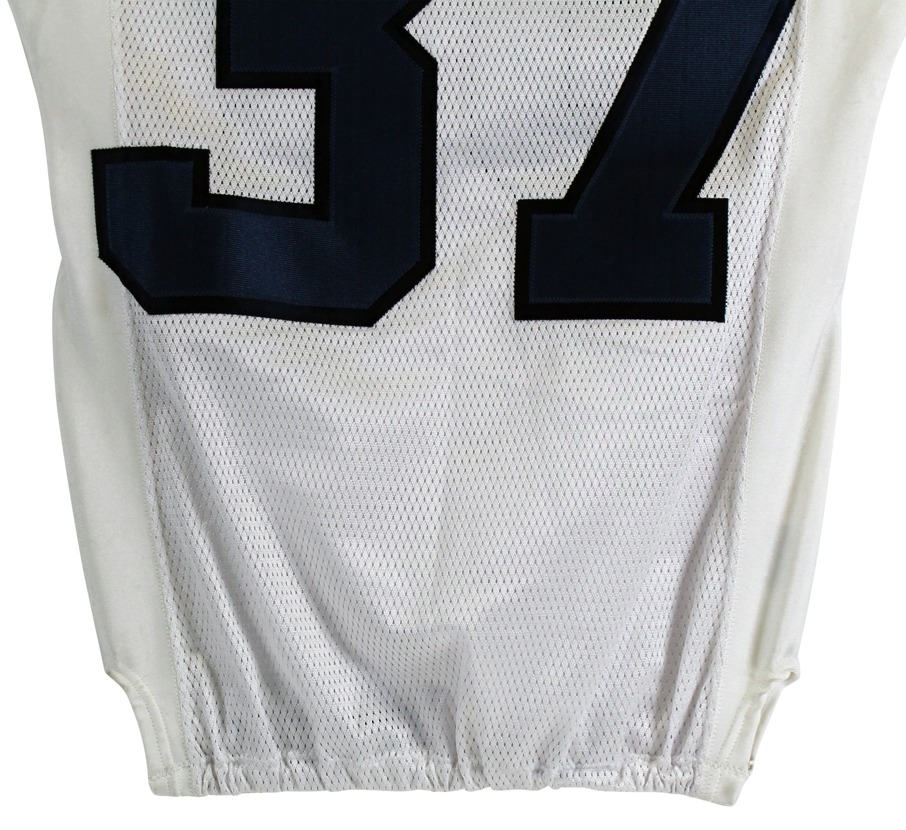 Seahawks Shaun Alexander "Game Used 2002" Signed White Reebok Jersey BAS Witness - Image 9