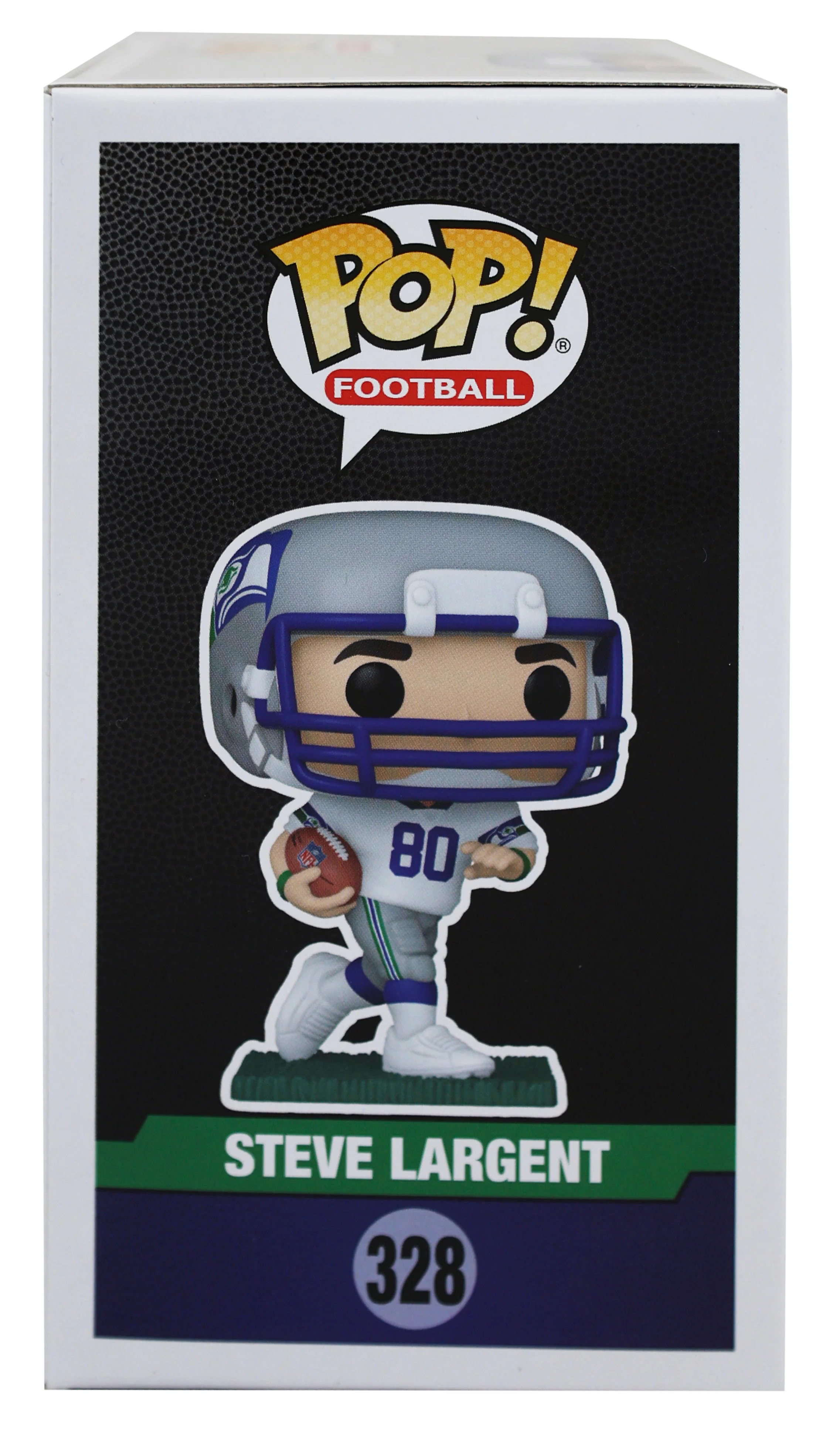 Seahawks Steve Largent "HOF 1995" Signed #86 Funko Pop Vinyl Figure BAS Witness - Image 6