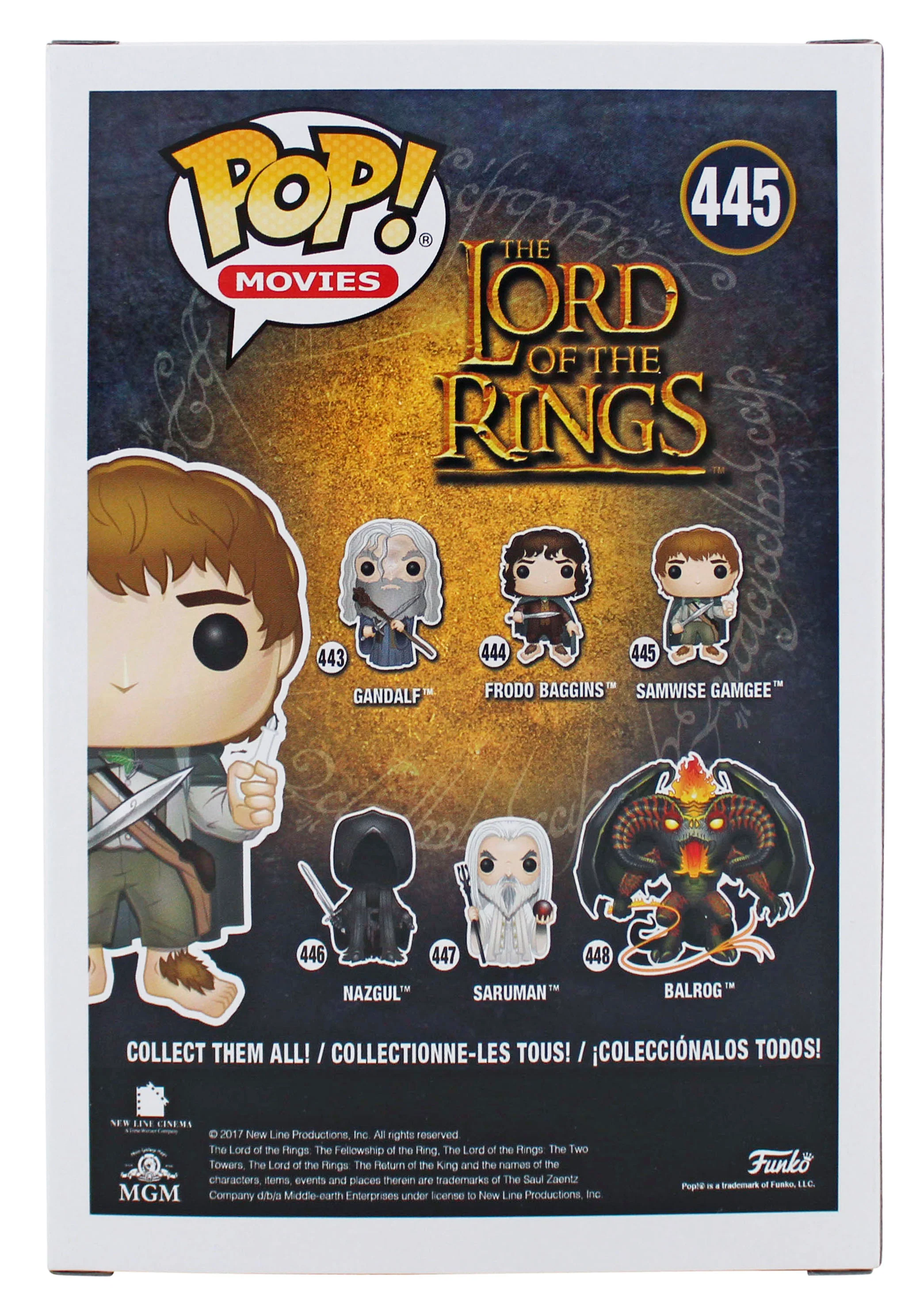 Sean Astin LOTR "Sam" Signed Funko Pop Vinyl Figure w/ Blue Sig BAS Witnessed - Image 5