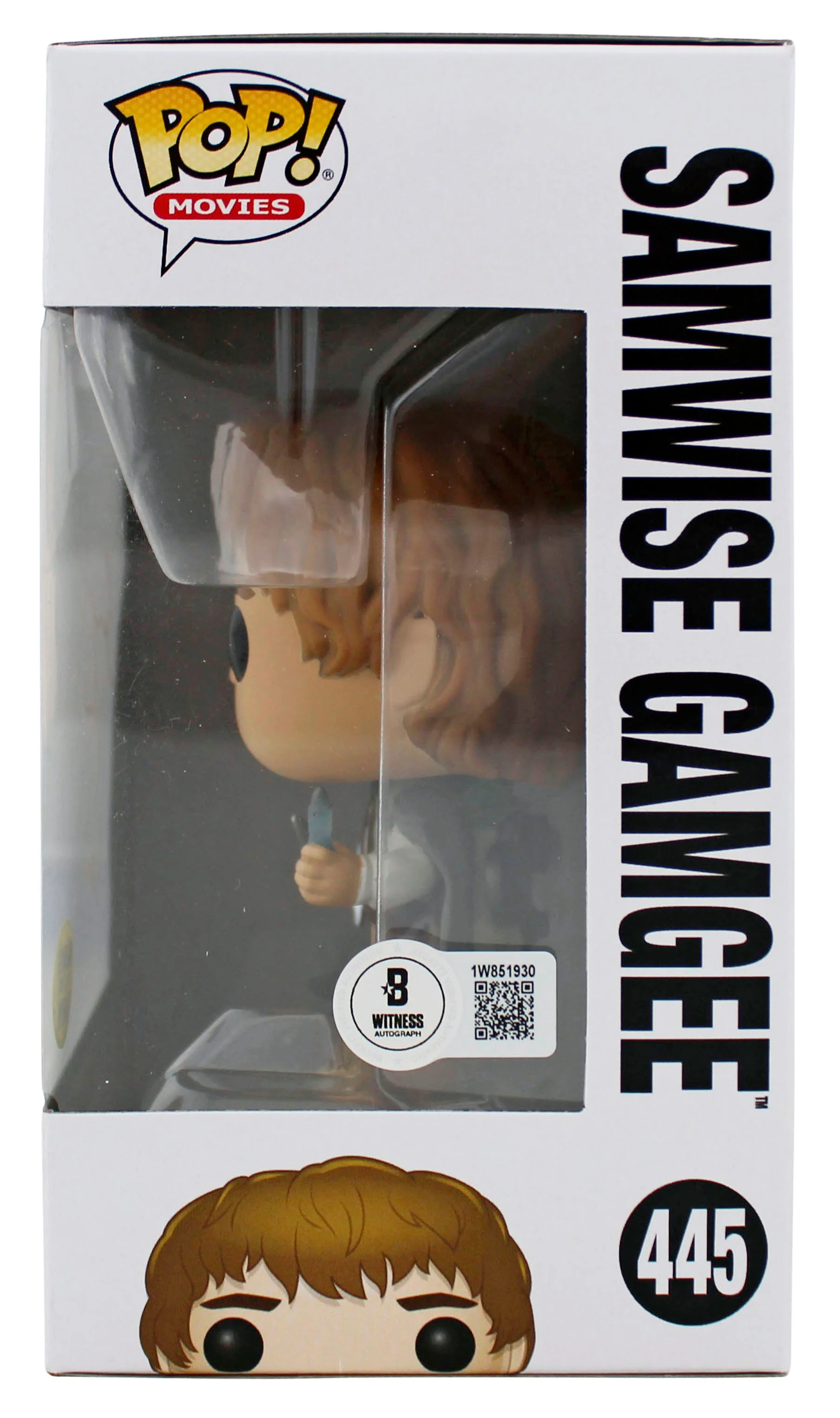 Sean Astin LOTR "Sam" Signed Funko Pop Vinyl Figure w/ White Sig BAS Witnessed - Image 4