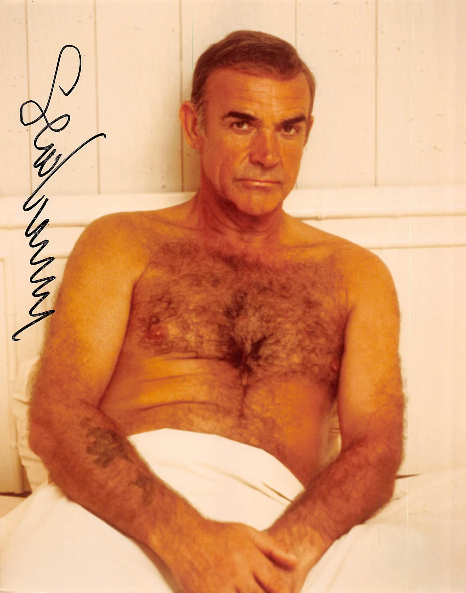 Sean Connery James Bond 007 Authentic Signed 8x10 Photo Autographed BAS #SB86906 - Image 2