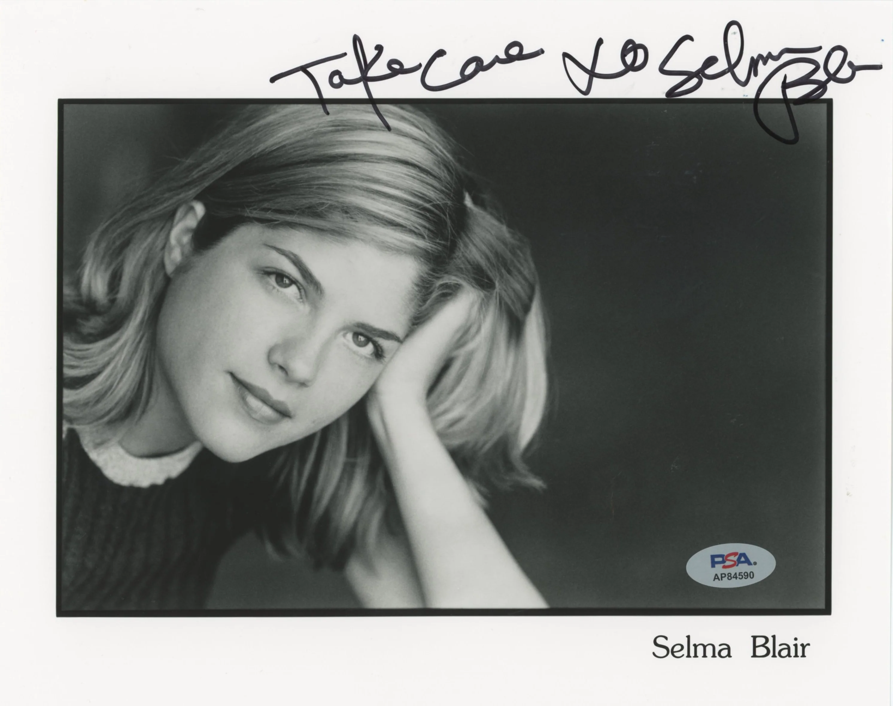 Selma Blair Cruel Intentions "Take Care" Authentic Signed 8x10 Photo PSA AP84590