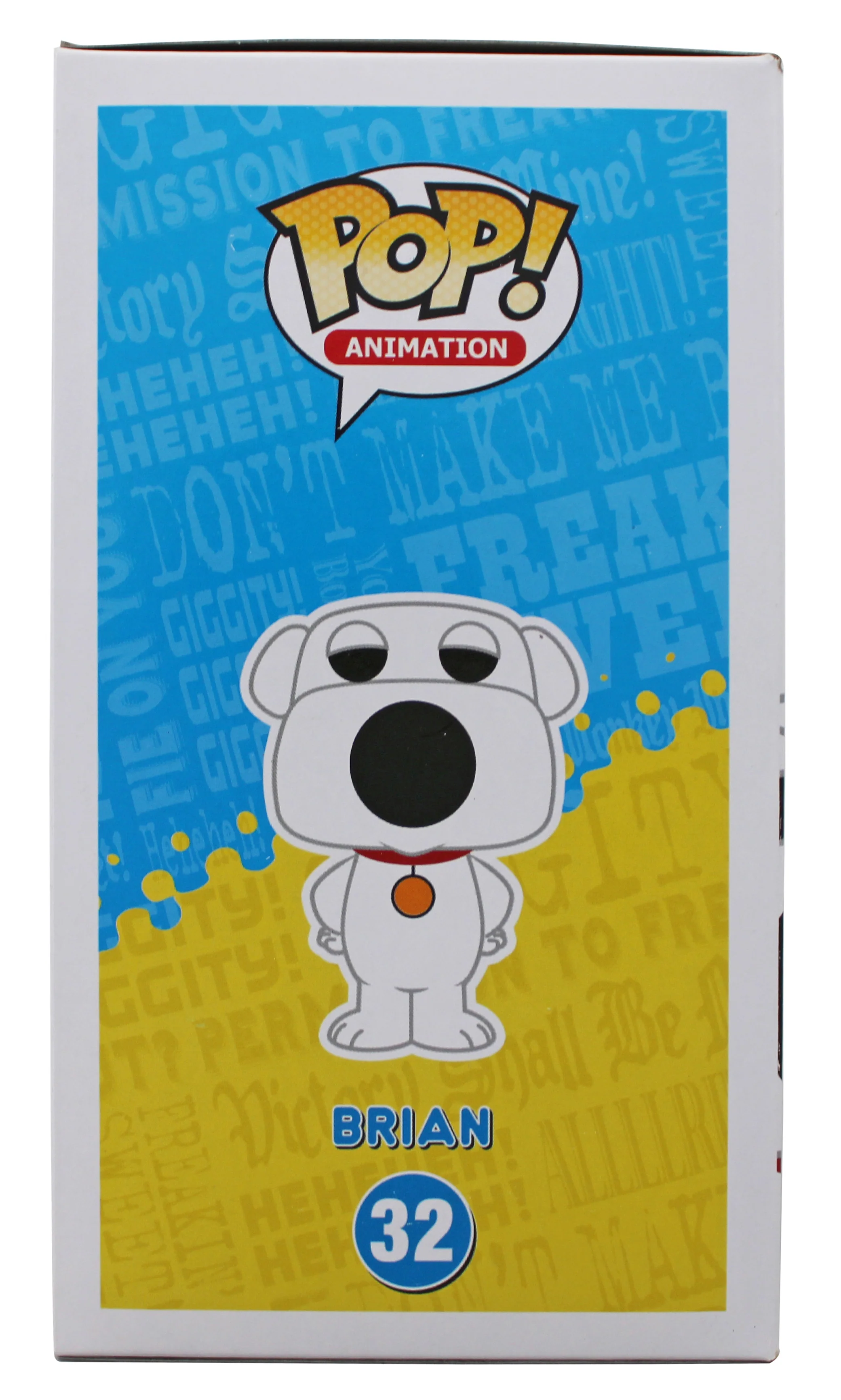 Seth MacFarlane Family Guy Authentic Signed Brian #32 Funko Pop Vinyl Figure BAS - Image 6