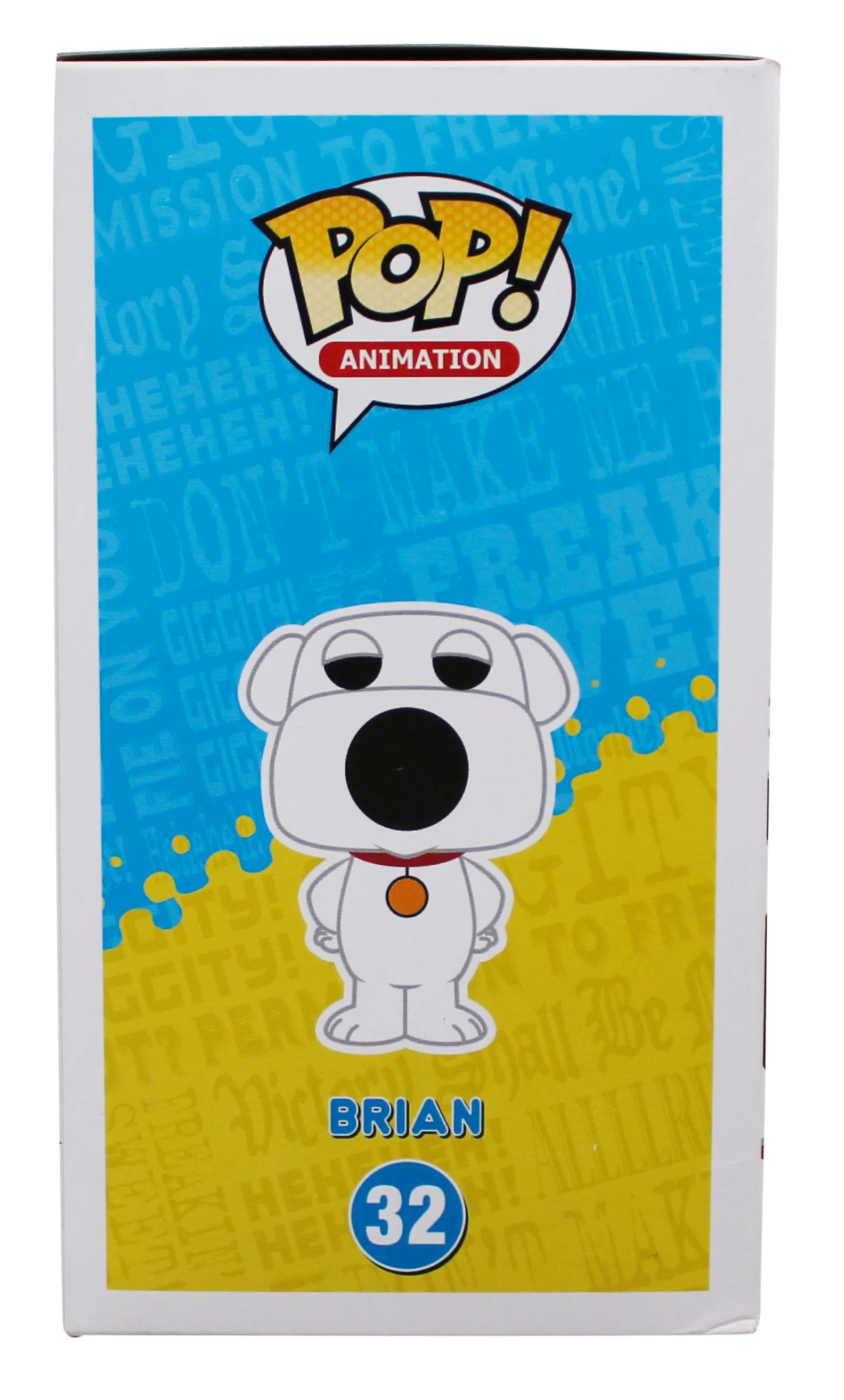 Seth MacFarlane Family Guy Signed Brian #32 Funko Pop Vinyl Figure BAS #BQ48502 - Image 6