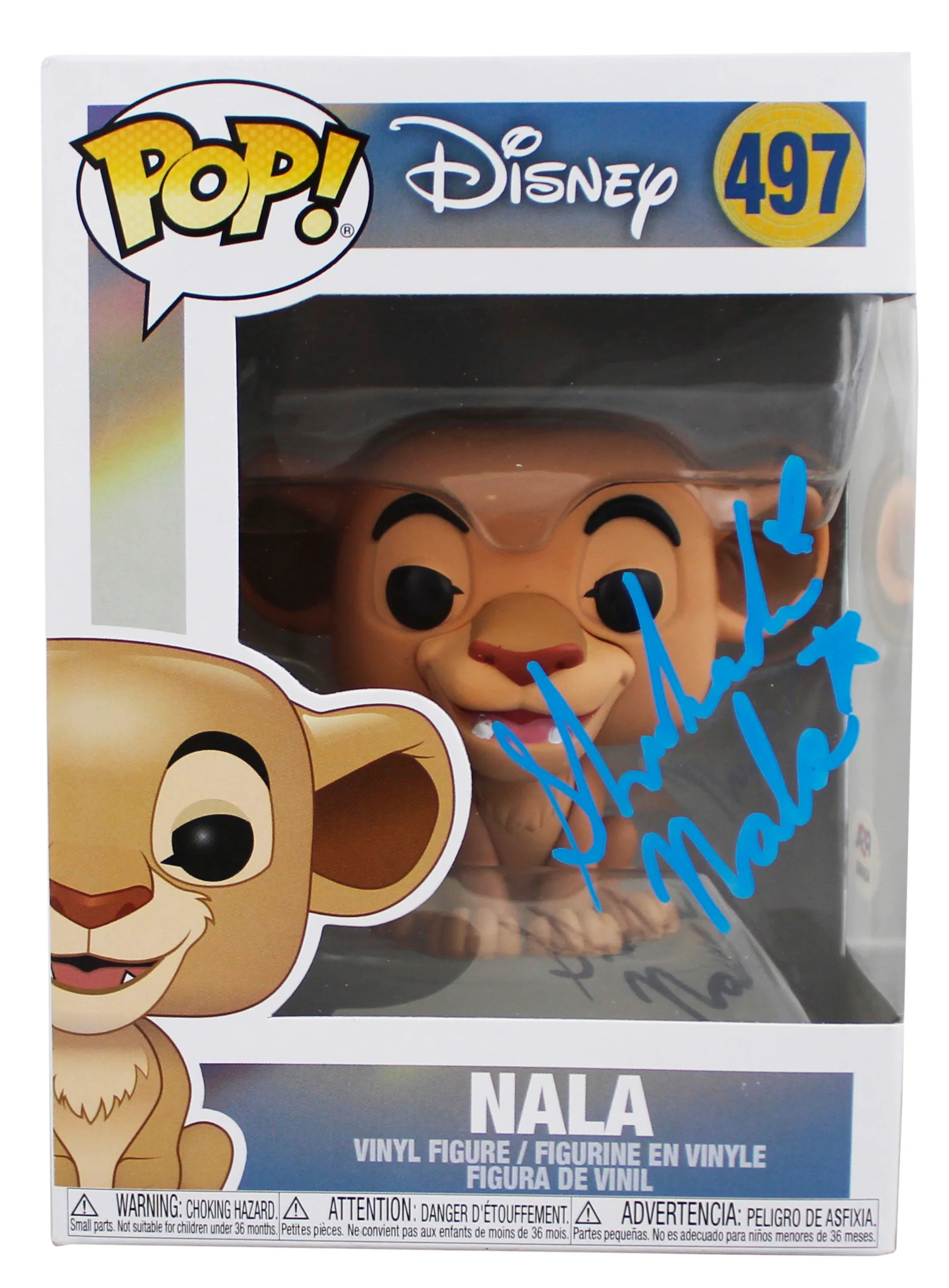 Shahadi Wright Joseph The Lion King Signed #497 Funko Pop Figure PSA #AQ49663 - Image 2