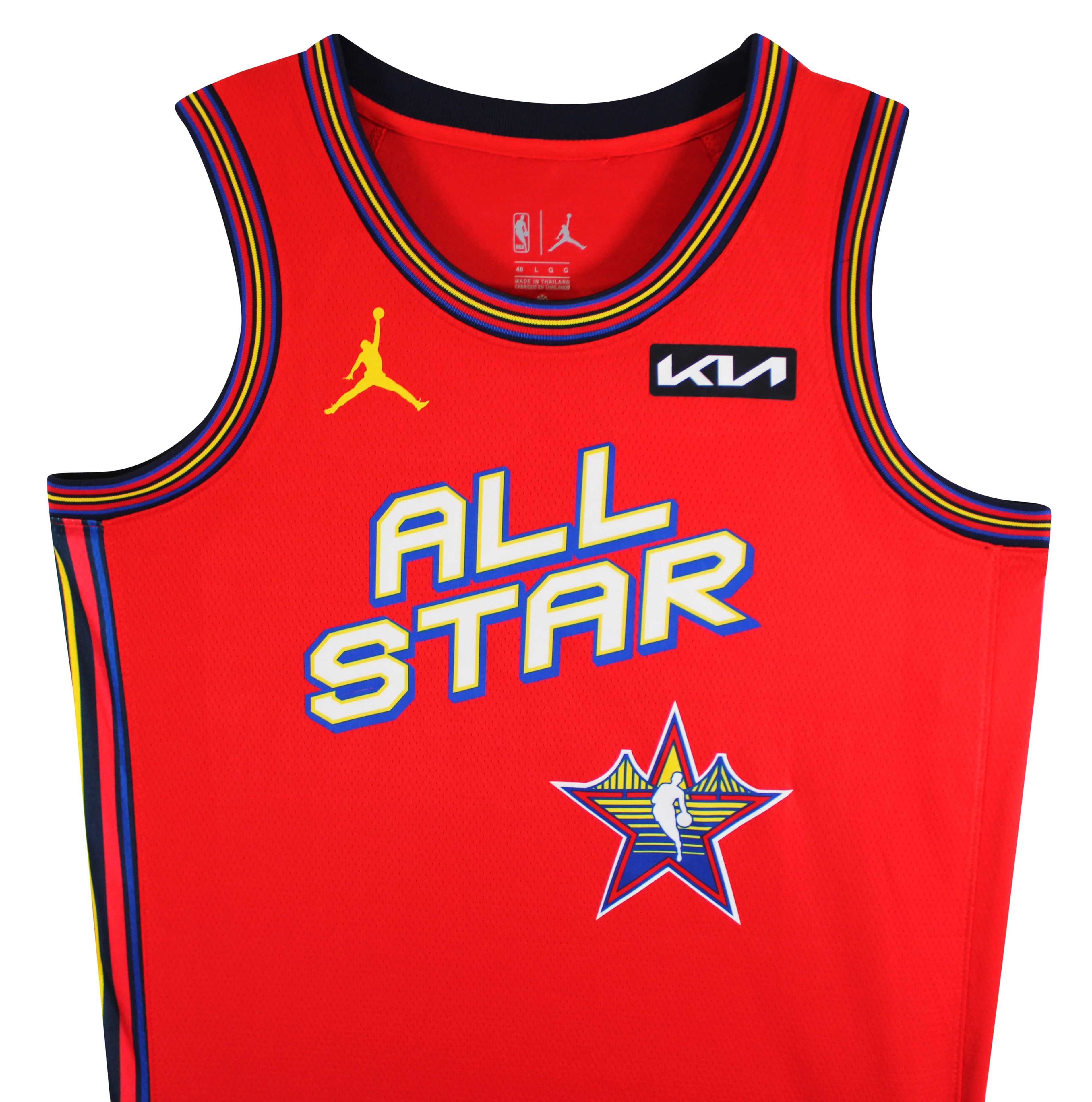 Shai Gilgeous-Alexander Signed Red ASG Nike Jordan Swingman Jersey JSA #CK50631 - Image 6