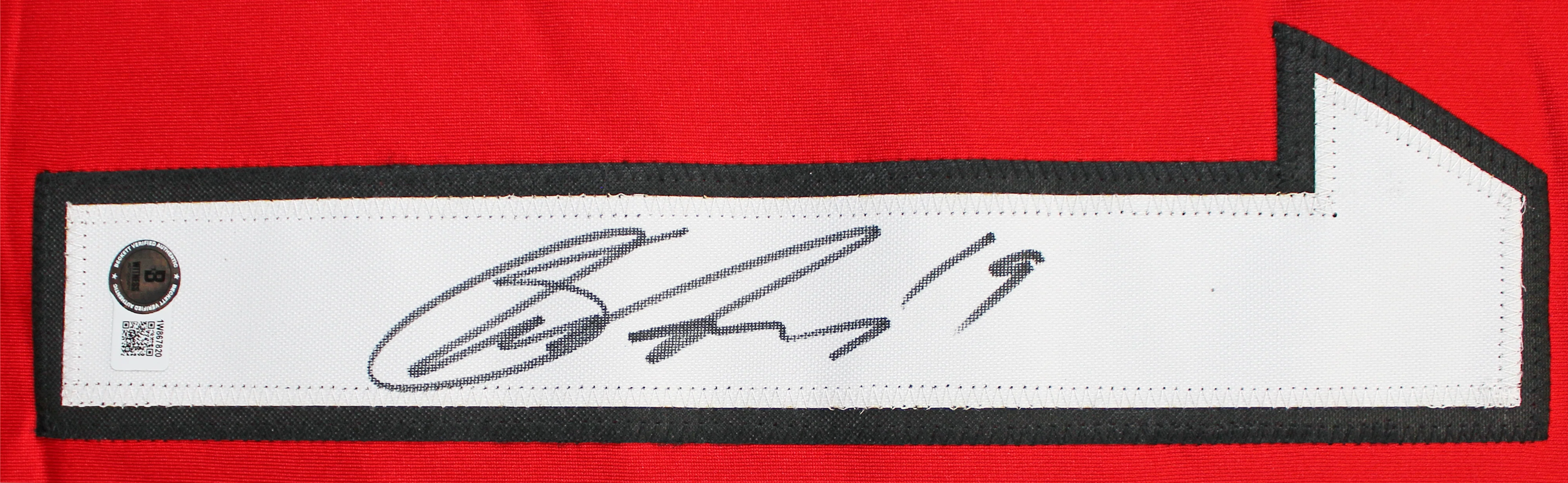 Shane Doan "Captain Coyote" Authentic Signed Red Pro Style Jersey BAS Witnessed - Image 4