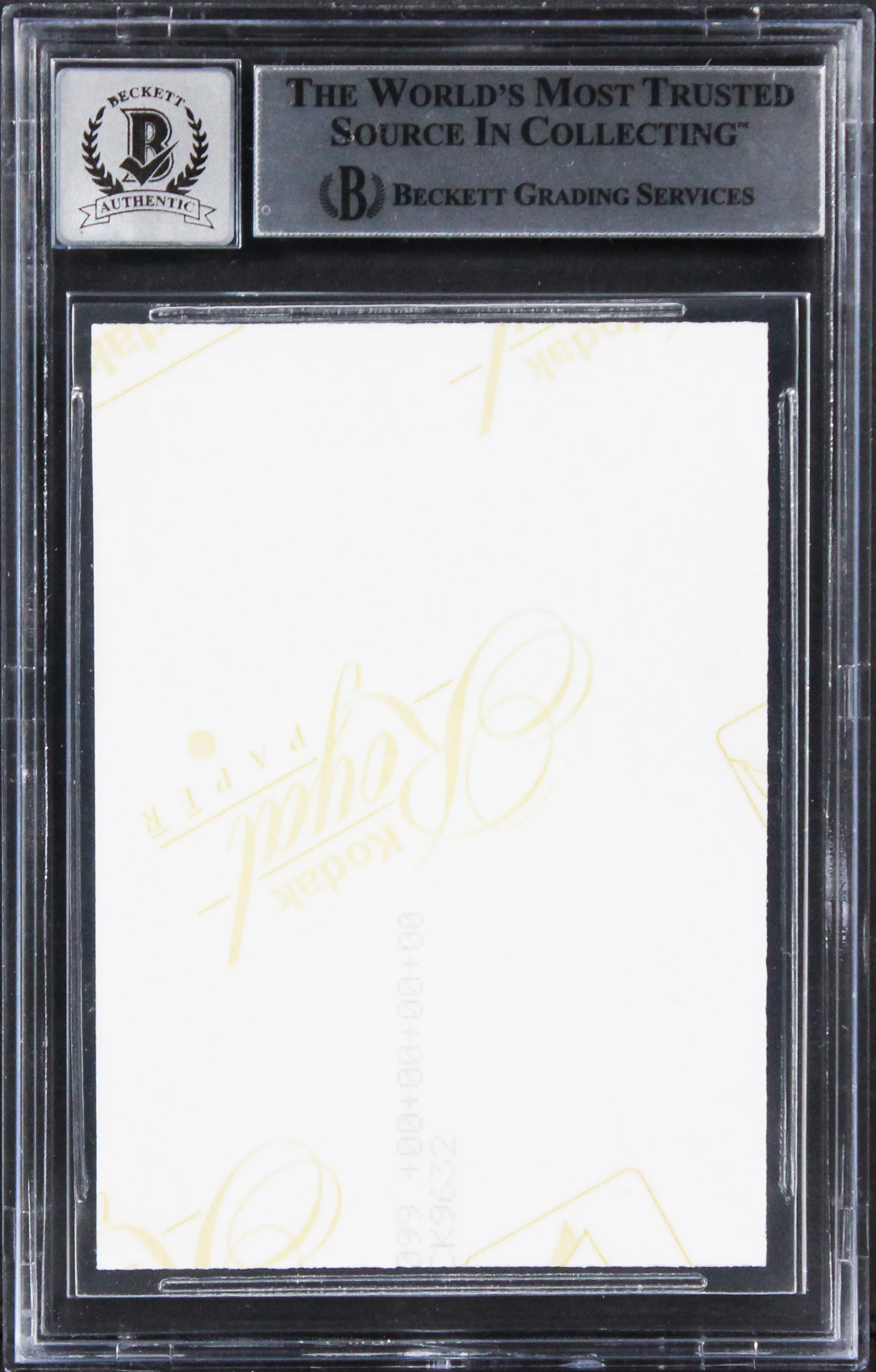 Shane Rimmer Star Wars Authentic Signed Custom Trading Card Auto 10! BAS Slabbed - Image 3