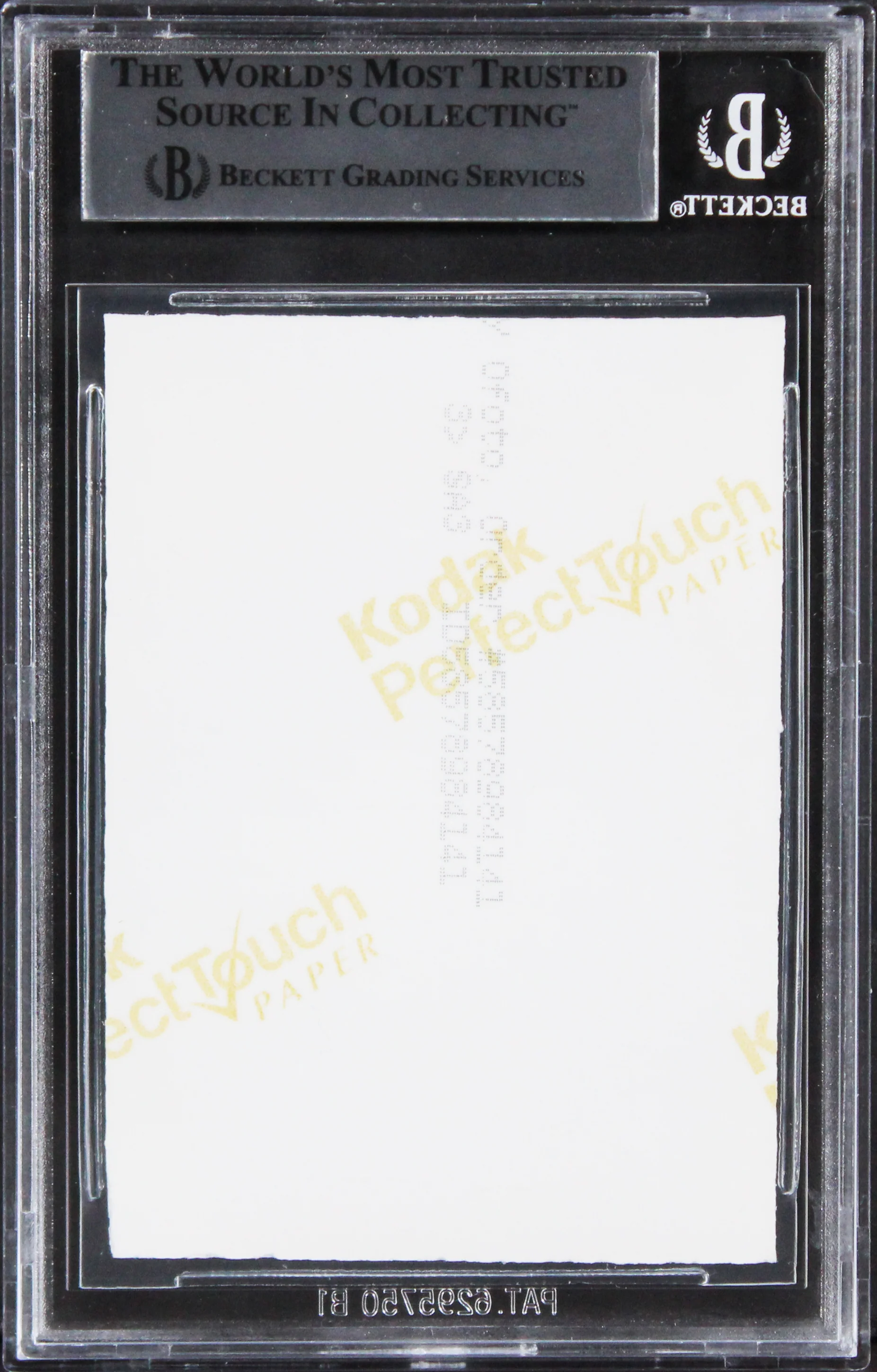 Shane Rimmer Star Wars Authentic Signed Custom Trading Card BAS Slabbed - Image 3