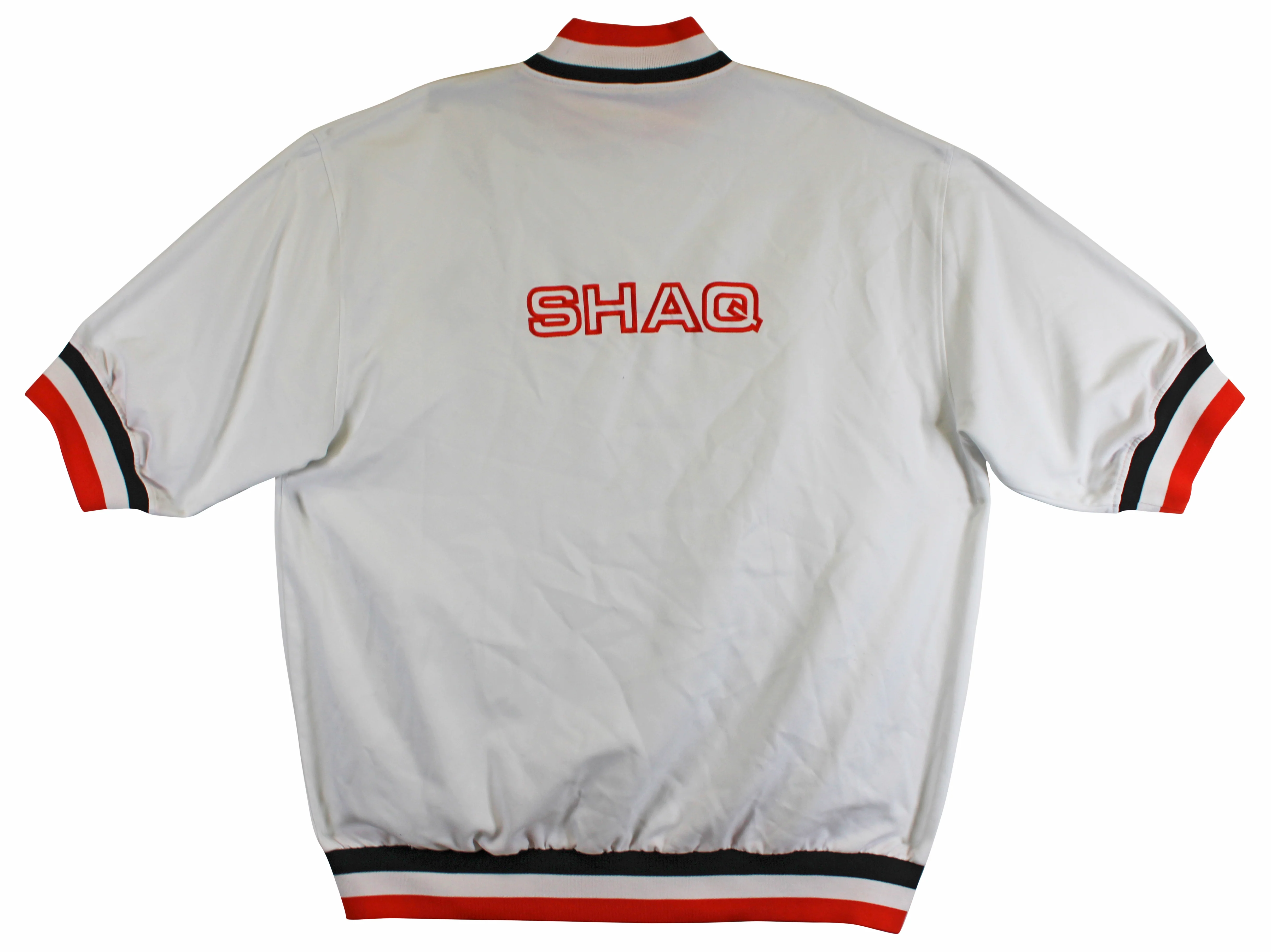 Shaquille O'Neal Authentic Signed White Adidas Warm-Up Jacket BAS Wit #2W958081 - Image 5