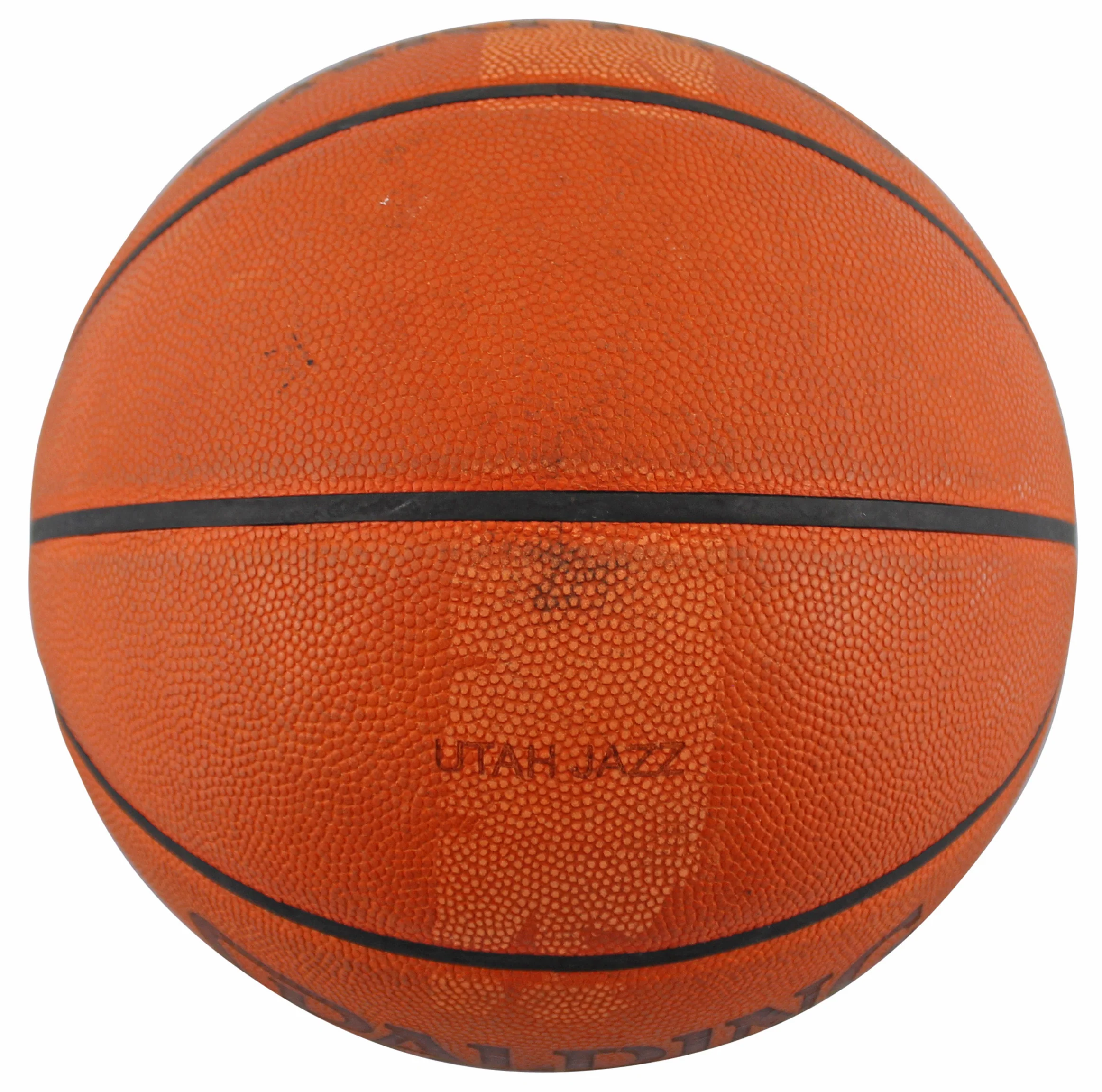 Shaquille O'Neal Game Used 10,000th Career Rebound Spalding NBA Game Basketball - Image 5