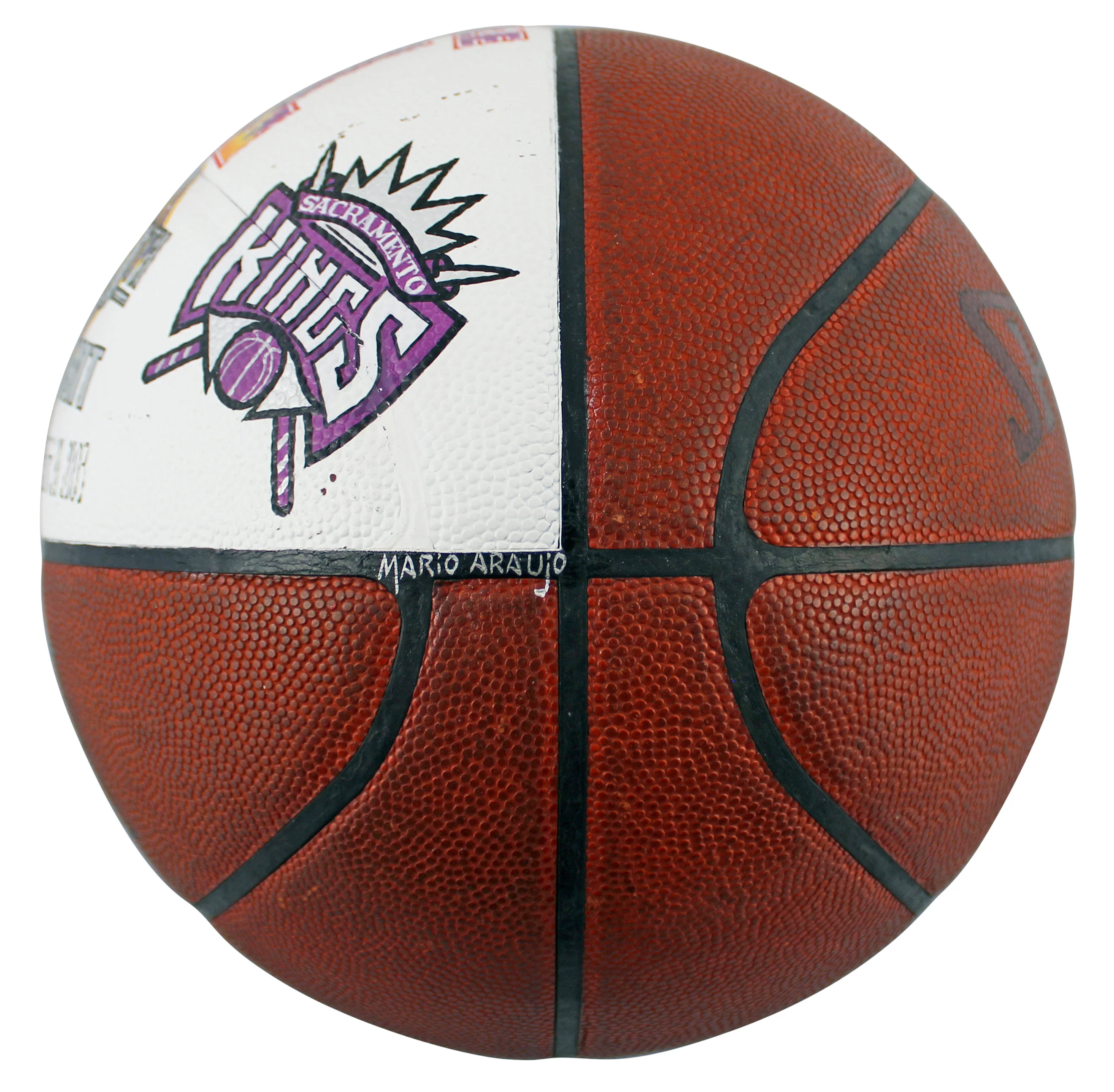 Shaquille O'Neal Game Used 20,000 Career Pts Scored Game Spalding NBA Basketball - Image 7