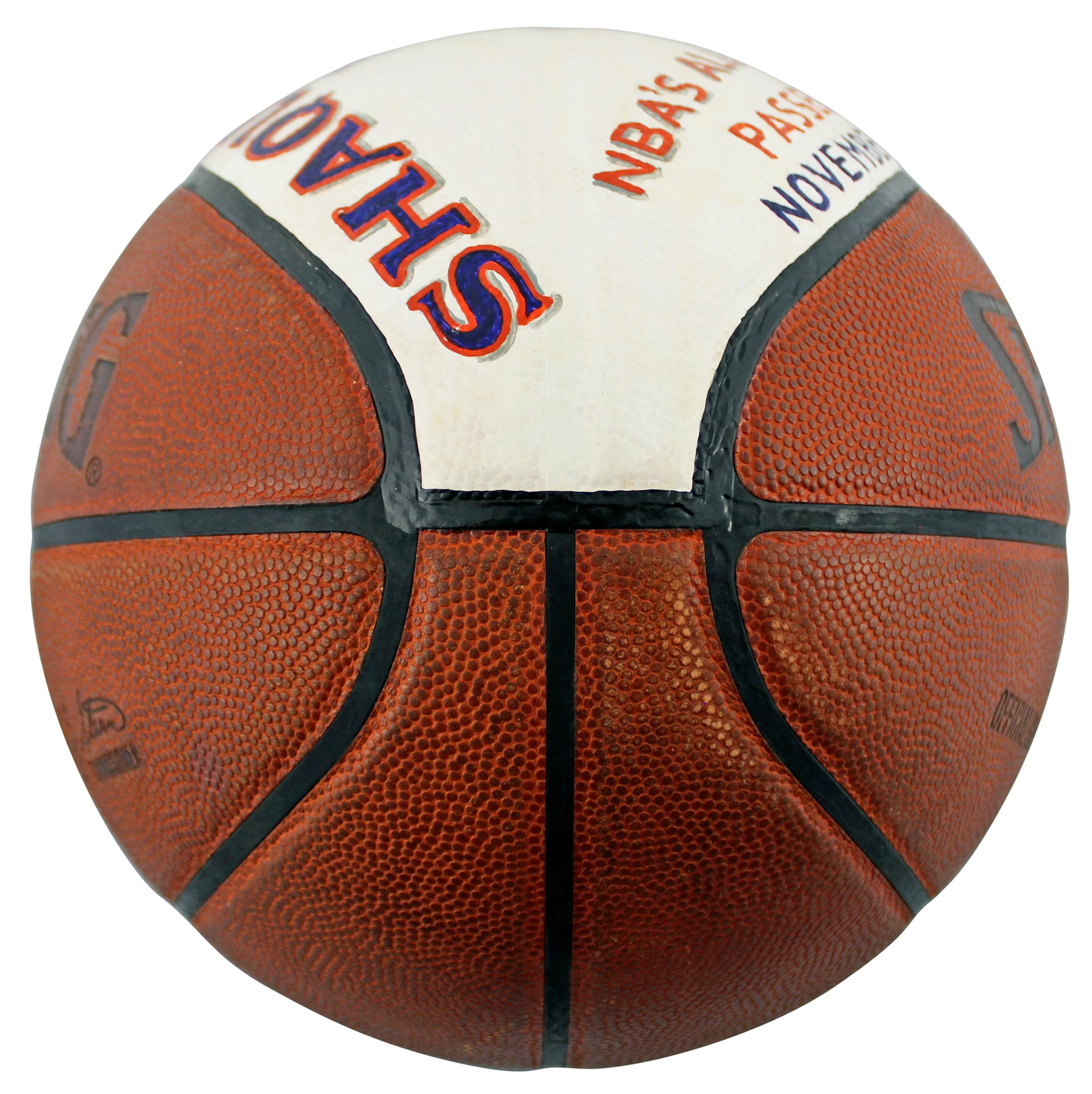 Shaquille O'Neal Game Used Basketball Reaching 10th On NBA Career Scoring List - Image 7