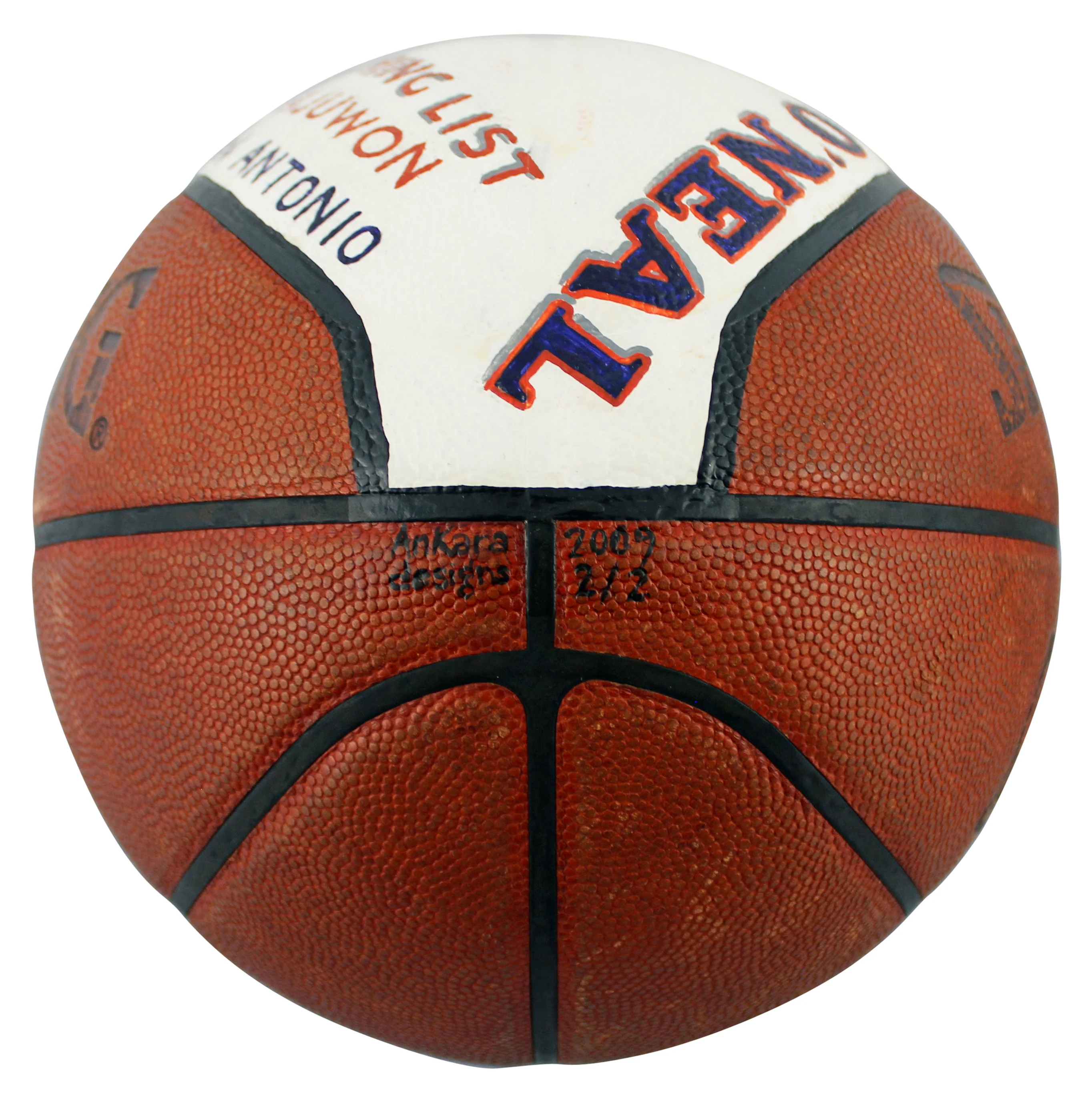 Shaquille O'Neal Game Used Basketball Reaching 7th On NBA Career Scoring List - Image 7