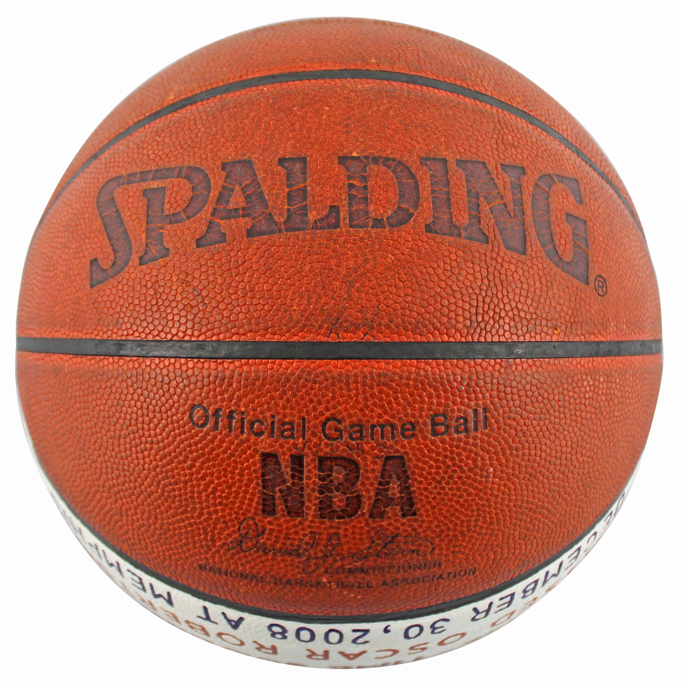 Shaquille O'Neal Game Used Basketball Reaching 8th On NBA Career Scoring List - Image 4