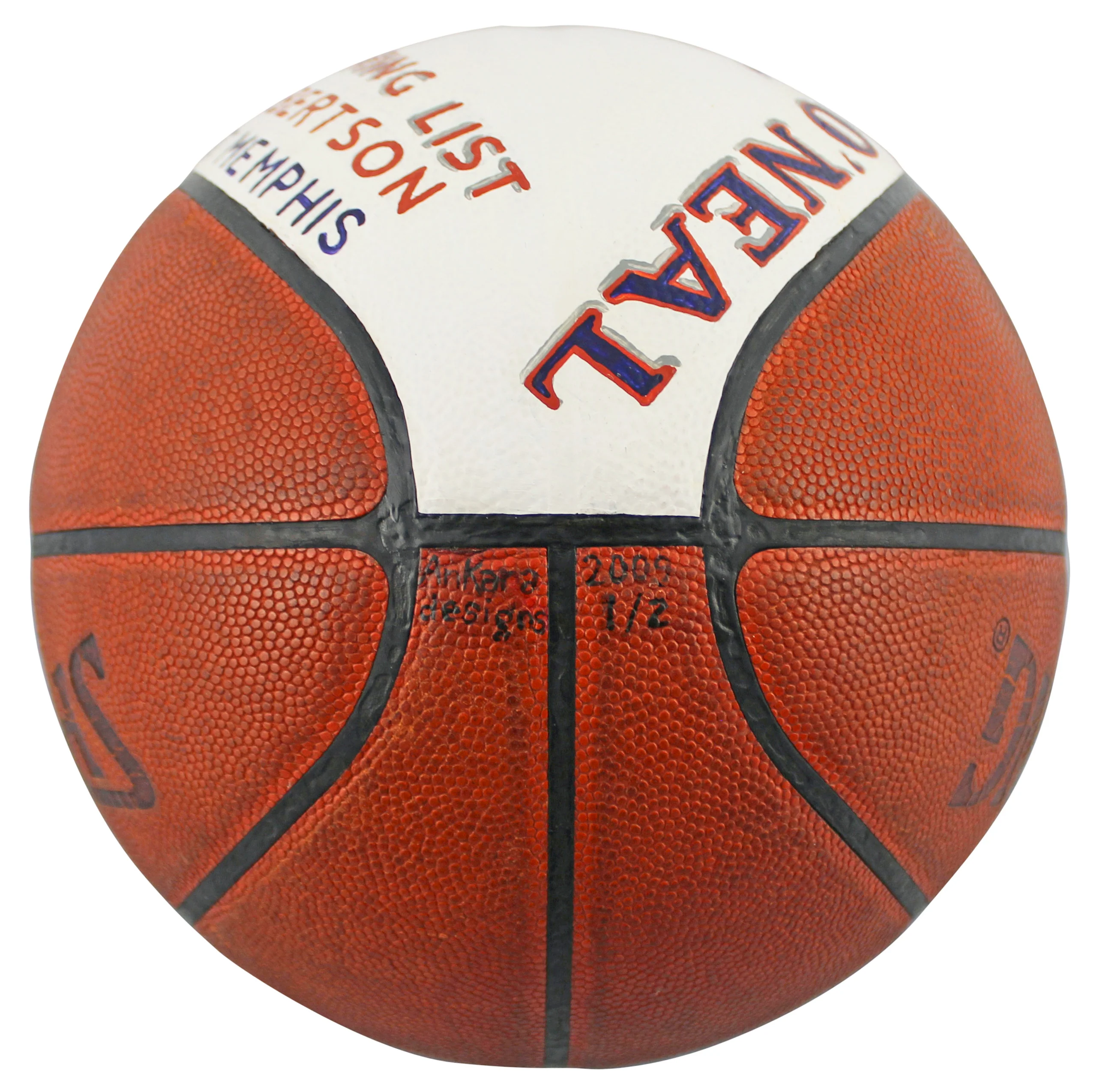 Shaquille O'Neal Game Used Basketball Reaching 8th On NBA Career Scoring List - Image 7
