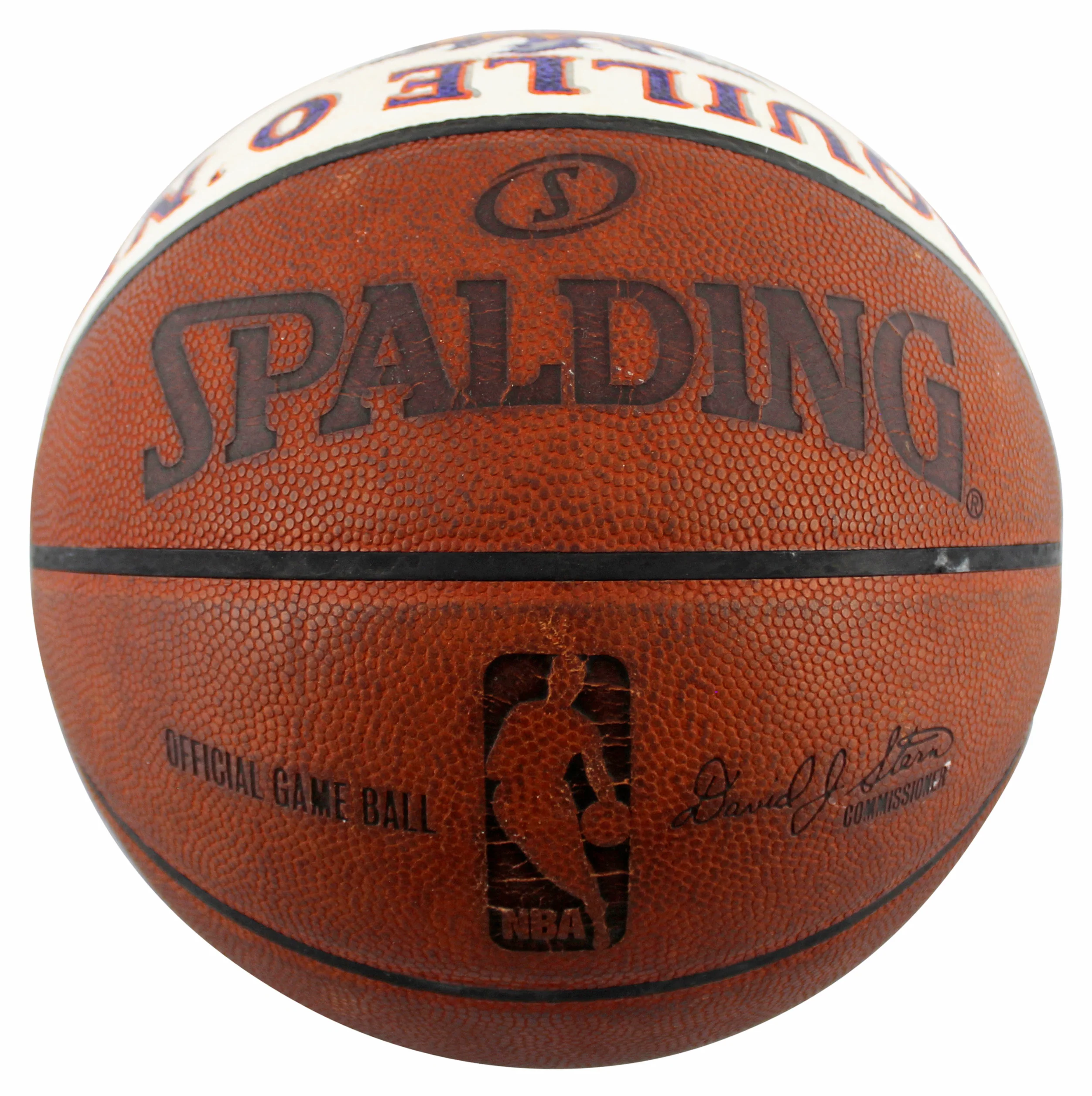 Shaquille O'Neal Game Used Basketball Reaching 9th On NBA Career Scoring List - Image 4