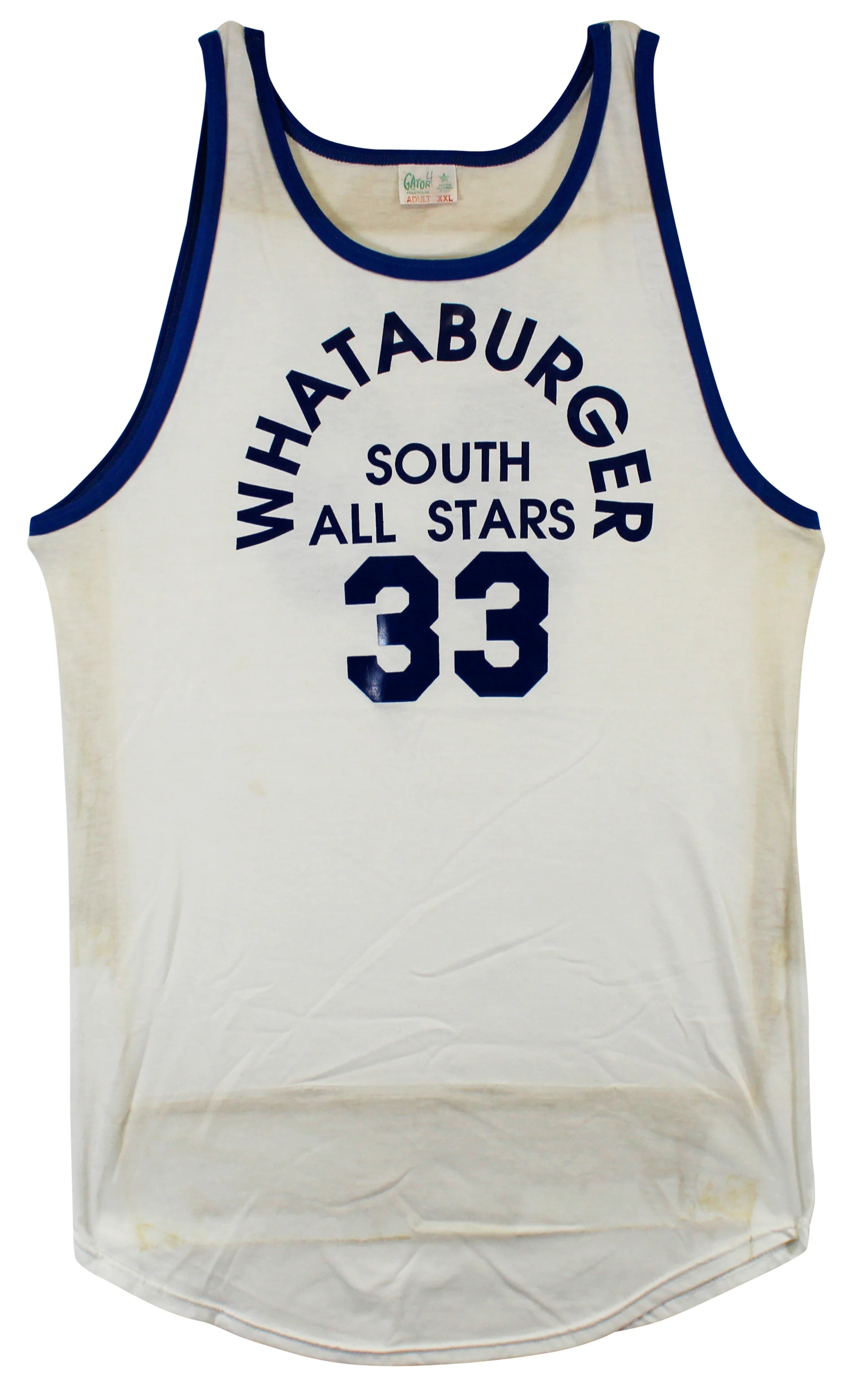 Shaquille O'Neal Game Worn White 1989 High School ASG Gator Athletics Jersey SIA - Image 7