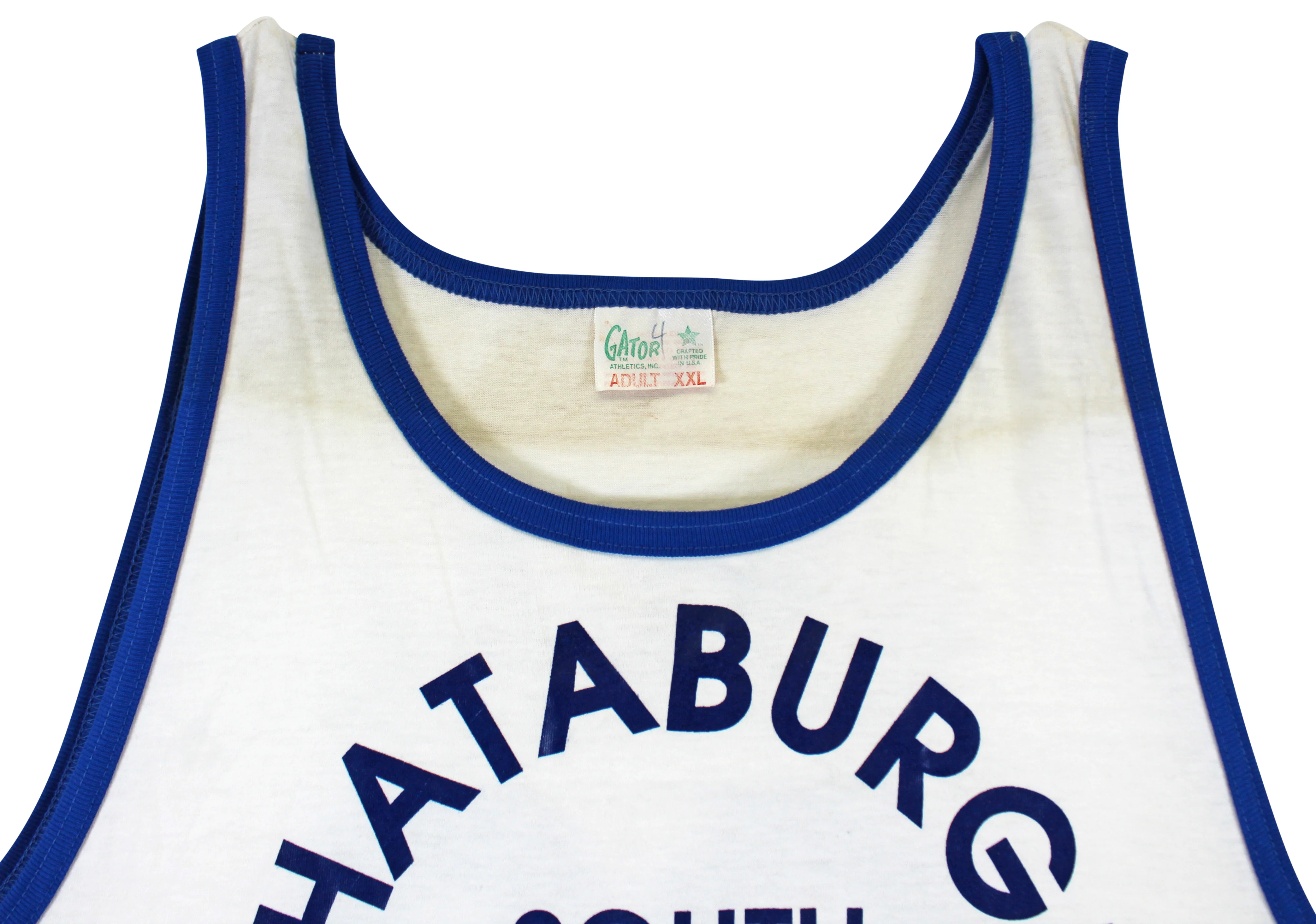 Shaquille O'Neal Game Worn White 1989 High School ASG Gator Athletics Jersey SIA - Image 8