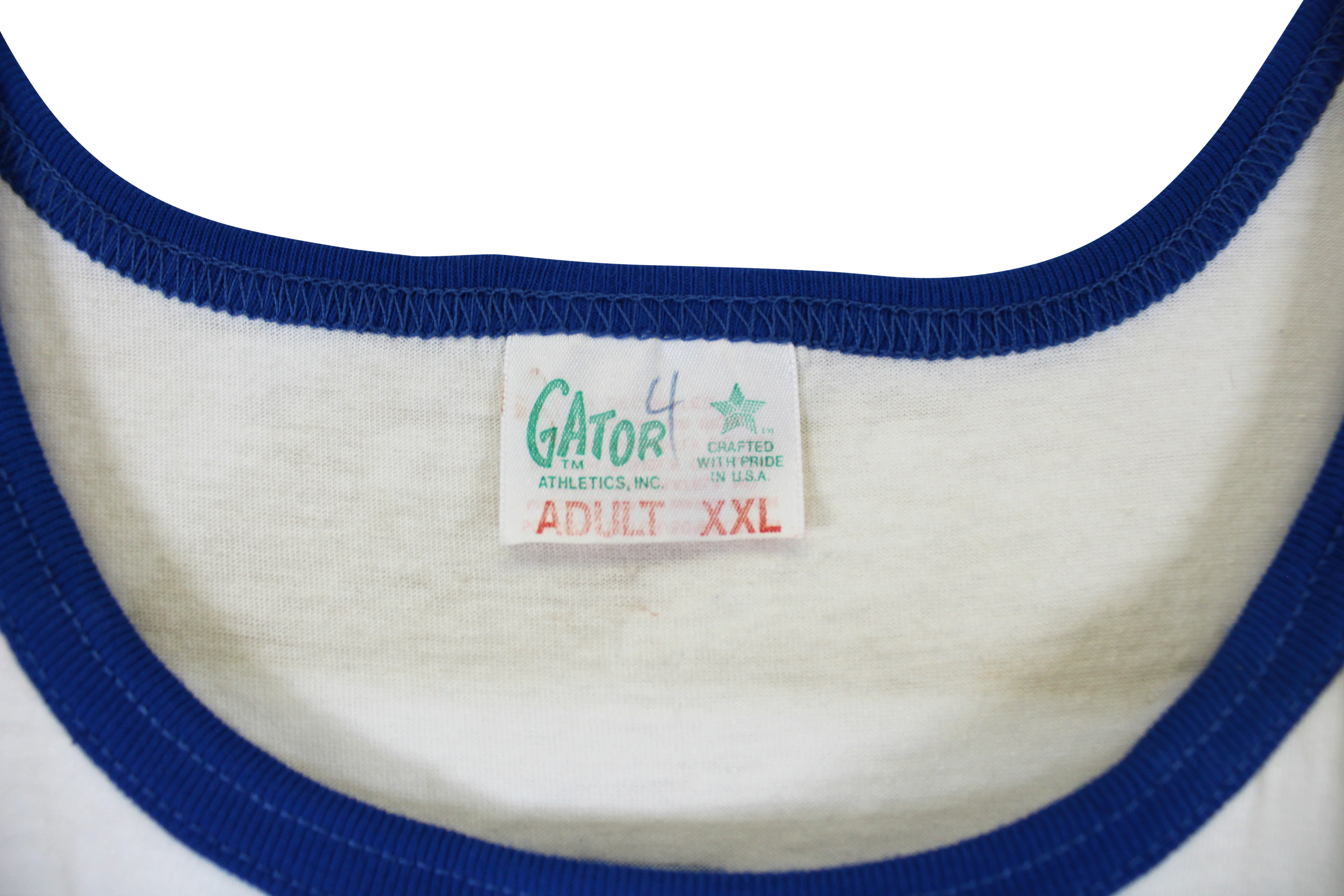 Shaquille O'Neal Game Worn White 1989 High School ASG Gator Athletics Jersey SIA - Image 9