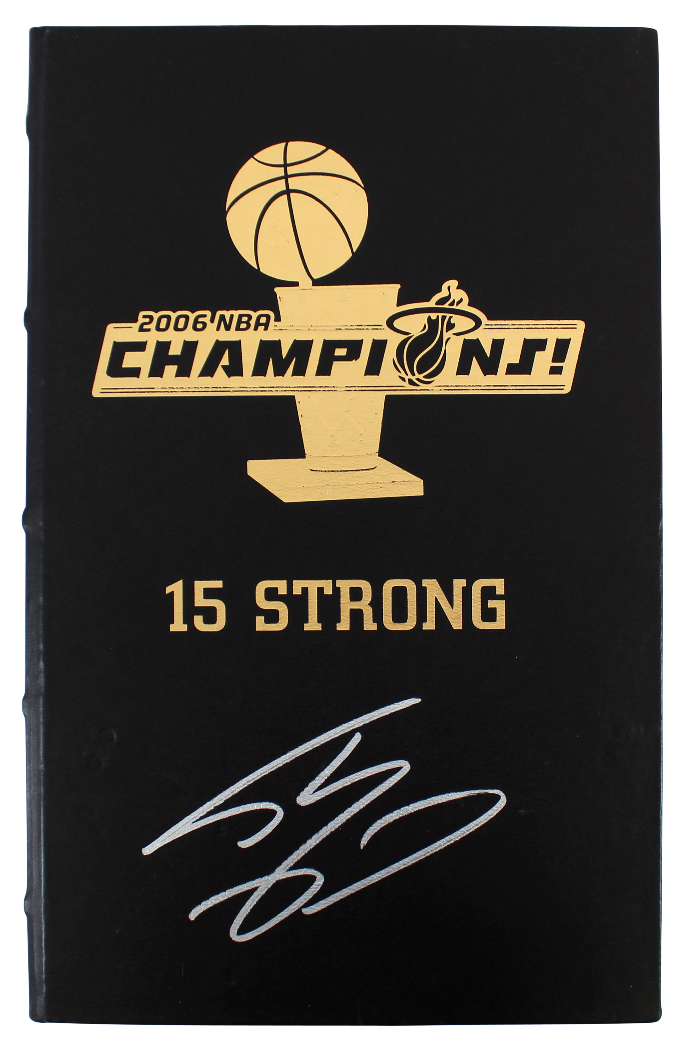 Shaquille O'Neal Signed 2006 NBA Championship 15 Strong Coffee Table Book BAS - Image 2
