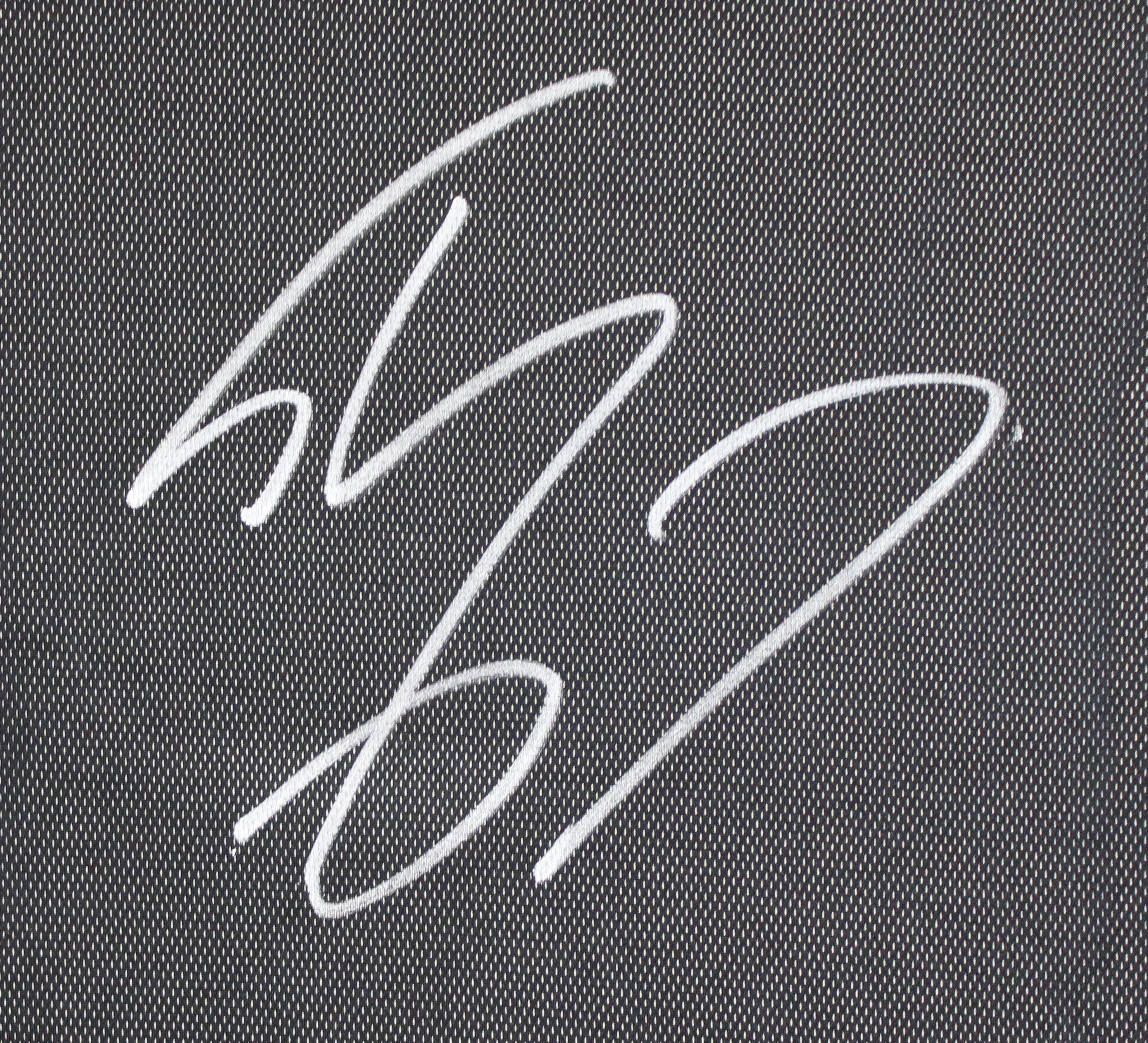 Shaquille O'Neal Signed Black Adidas Practice Reversible Jersey BAS W #WX21539 - Image 3