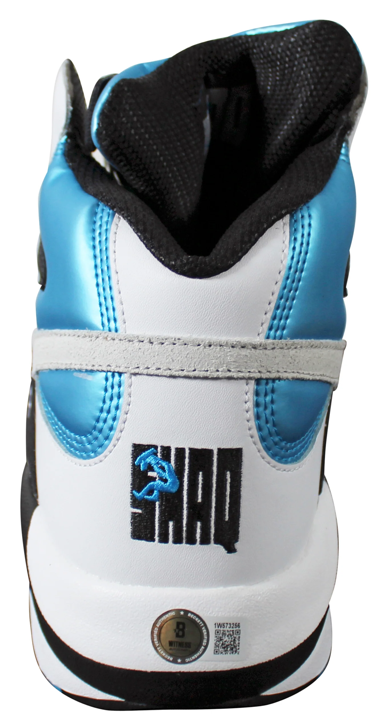 Shaquille O'Neal Signed Left Reebok Shaq Attaq Retro 2022 Magic Shoe BAS Witness - Image 6
