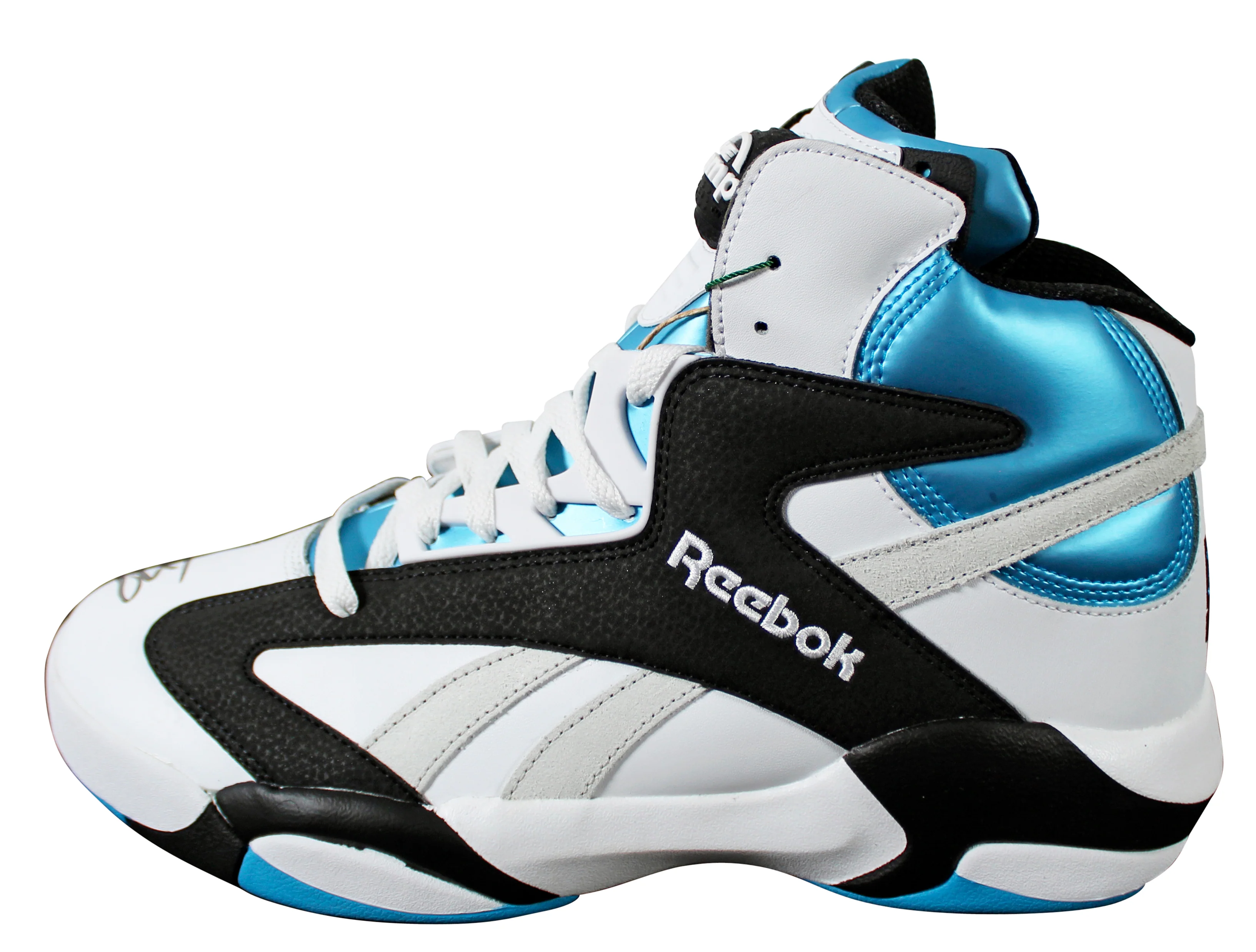 Shaquille O'Neal Signed Left Reebok Shaq Attaq Retro 2022 Magic Shoe BAS Witness - Image 7