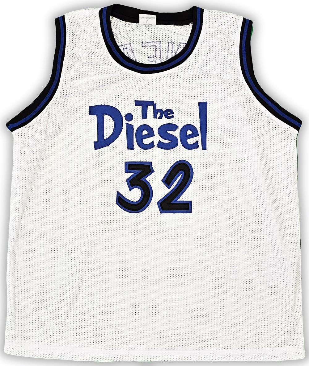 Shaquille O'Neal Orlando Signed White Basketball Jersey BAS - Image 3