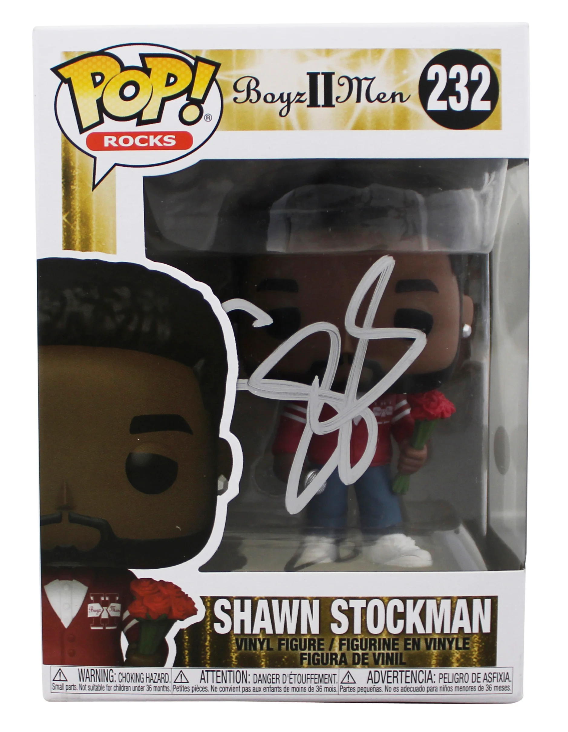 Shawn Stockman Boyz II Men Signed #232 Funko Pop Vinyl Figure JSA #CD10714 - Image 2