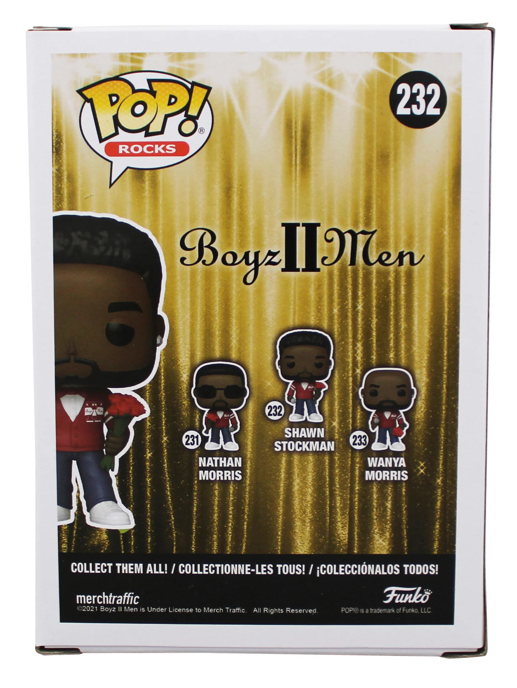 Shawn Stockman Boyz II Men Signed #232 Funko Pop Vinyl Figure JSA #CD10714 - Image 5