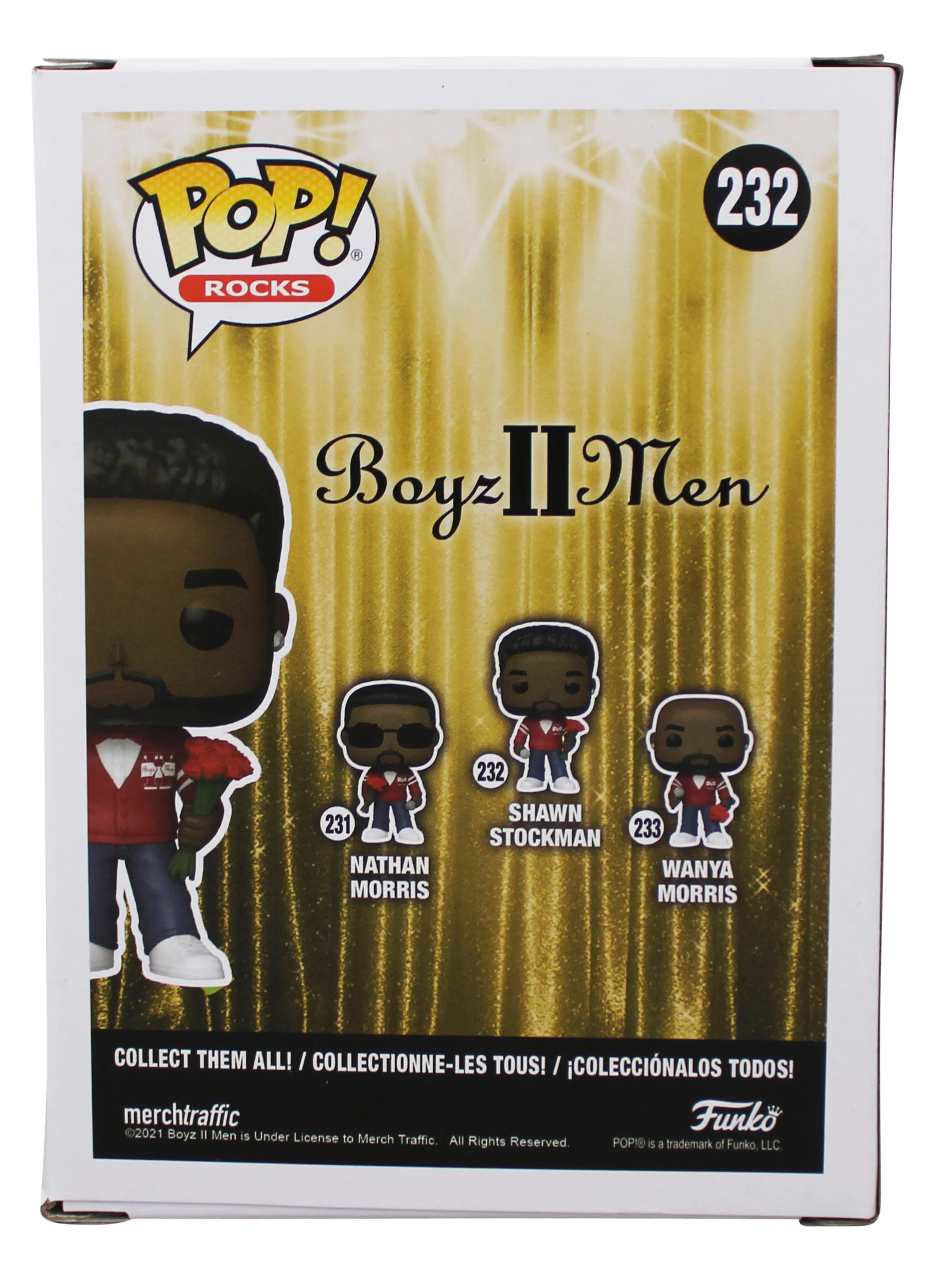 Shawn Stockman Boyz II Men Signed #232 Funko Pop Vinyl Figure JSA #CD10715 - Image 5