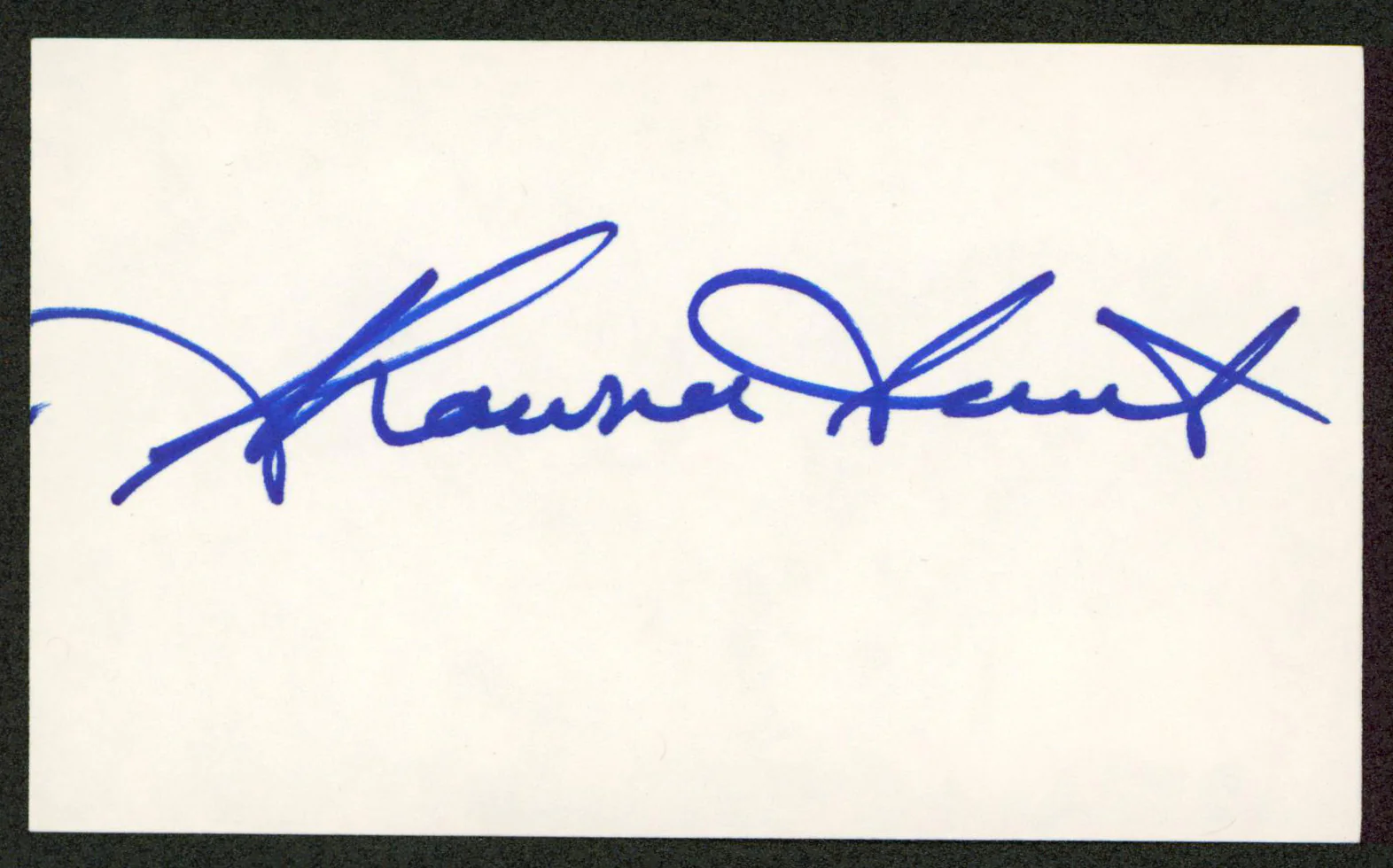 Shawnee Smith Saw Authentic Signed 3x5 Index Card Autographed BAS - Image 2